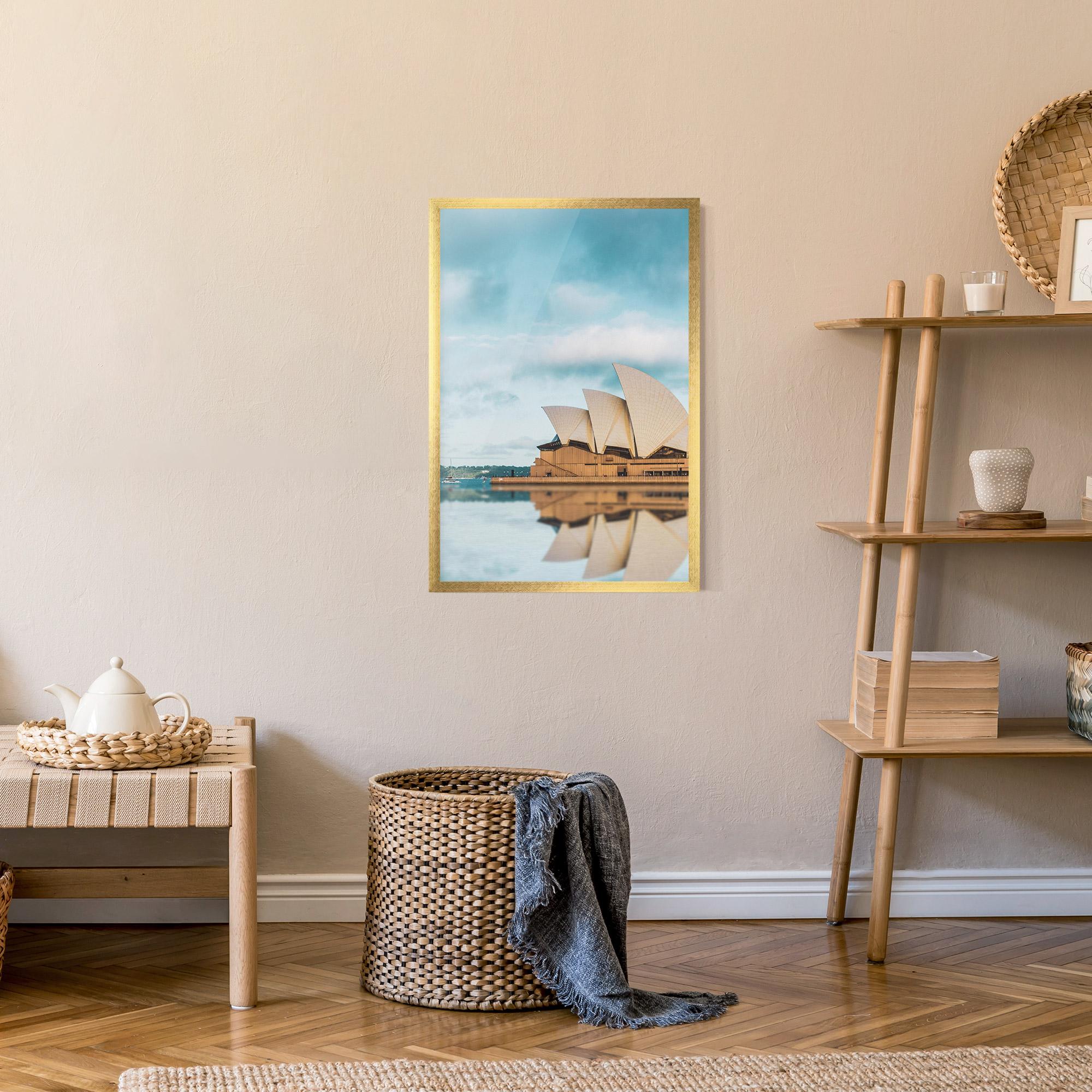 Poster Înrămat Sydney Water mockup 9