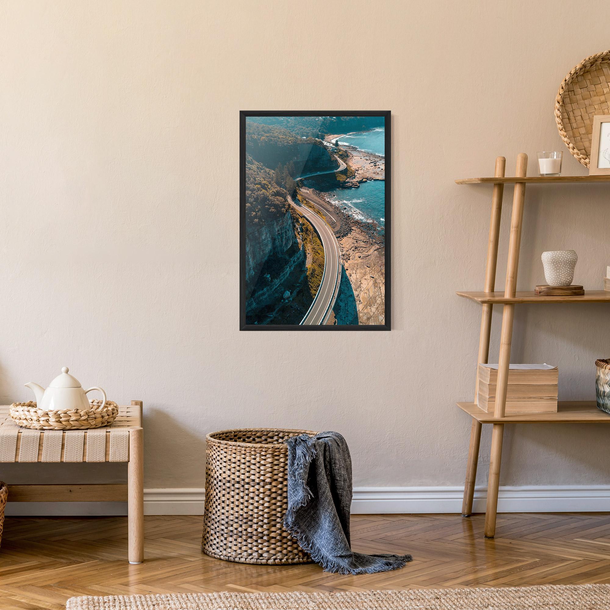 Poster Înrămat Australia Road mockup 9