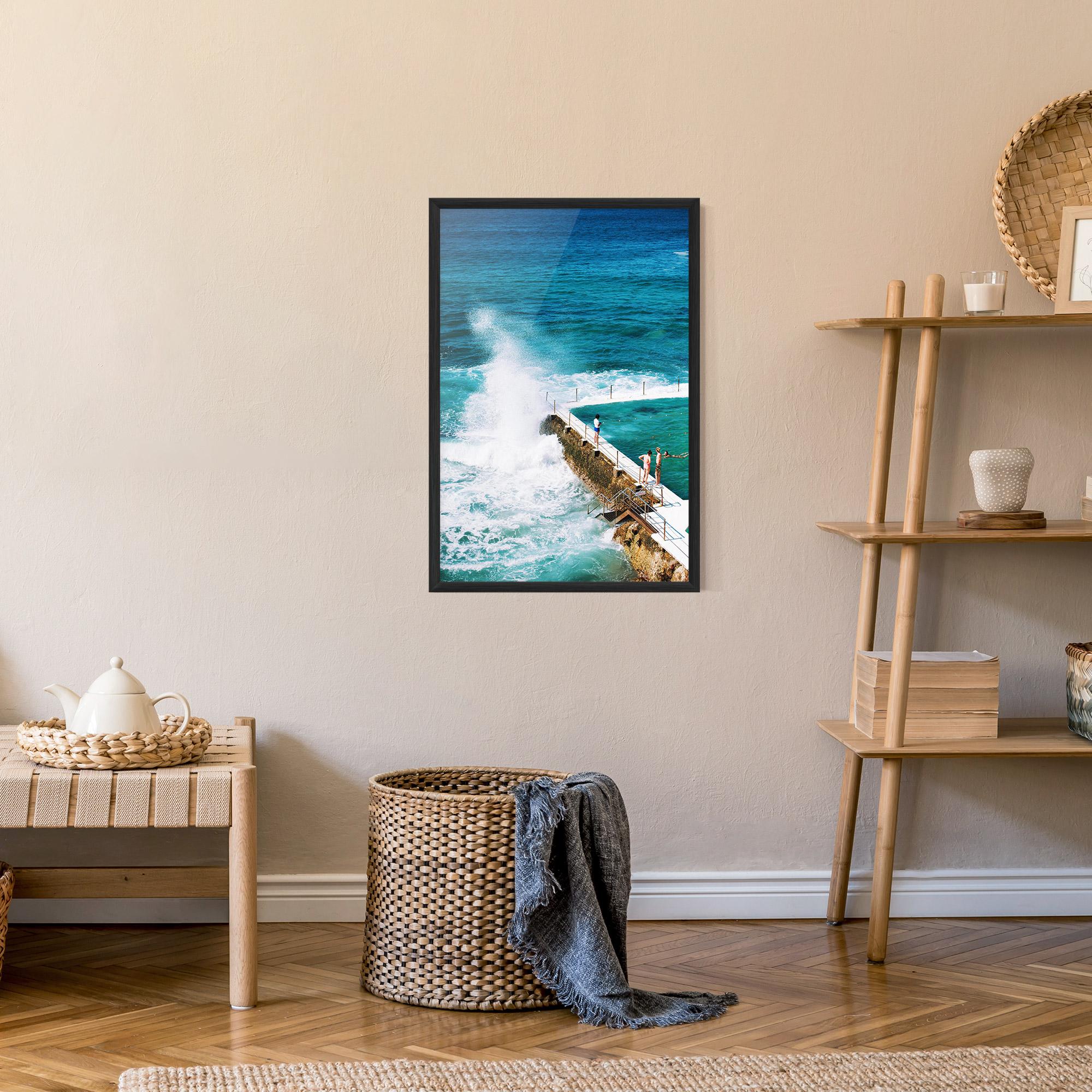 Poster Înrămat Bondi Beach mockup 9