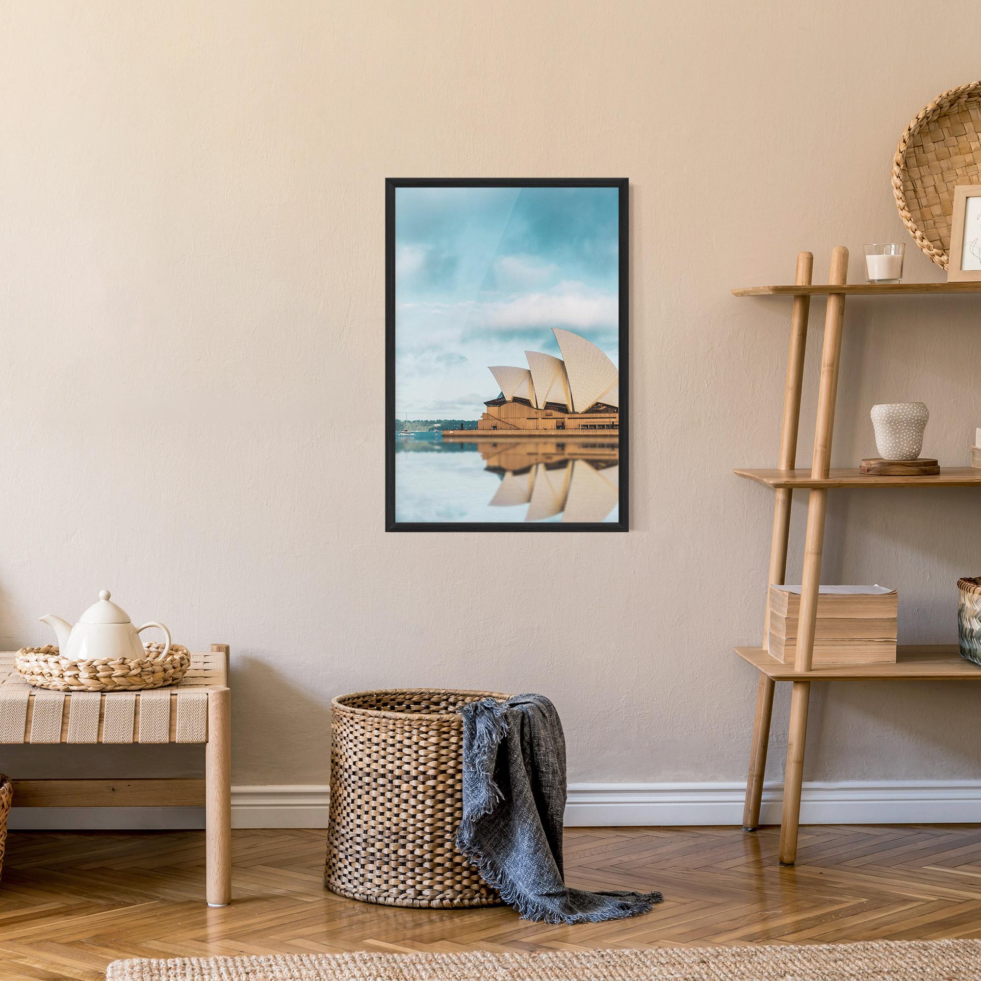 Poster Înrămat Sydney Water mockup 9