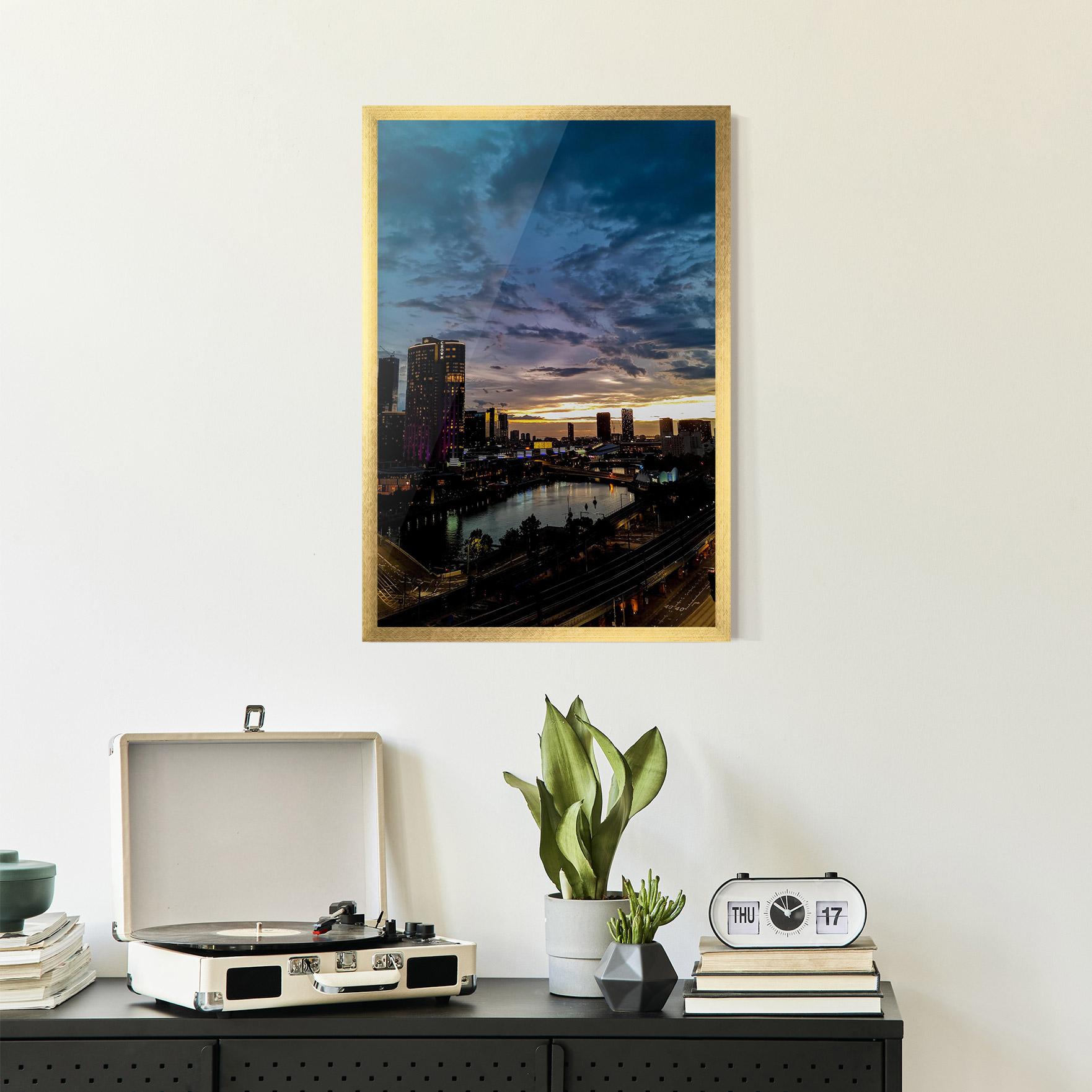 Poster Înrămat Melbourne mockup 2