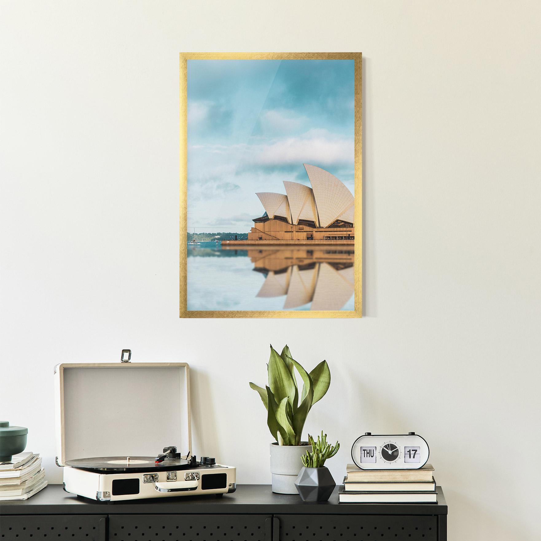 Poster Înrămat Sydney Water mockup 2