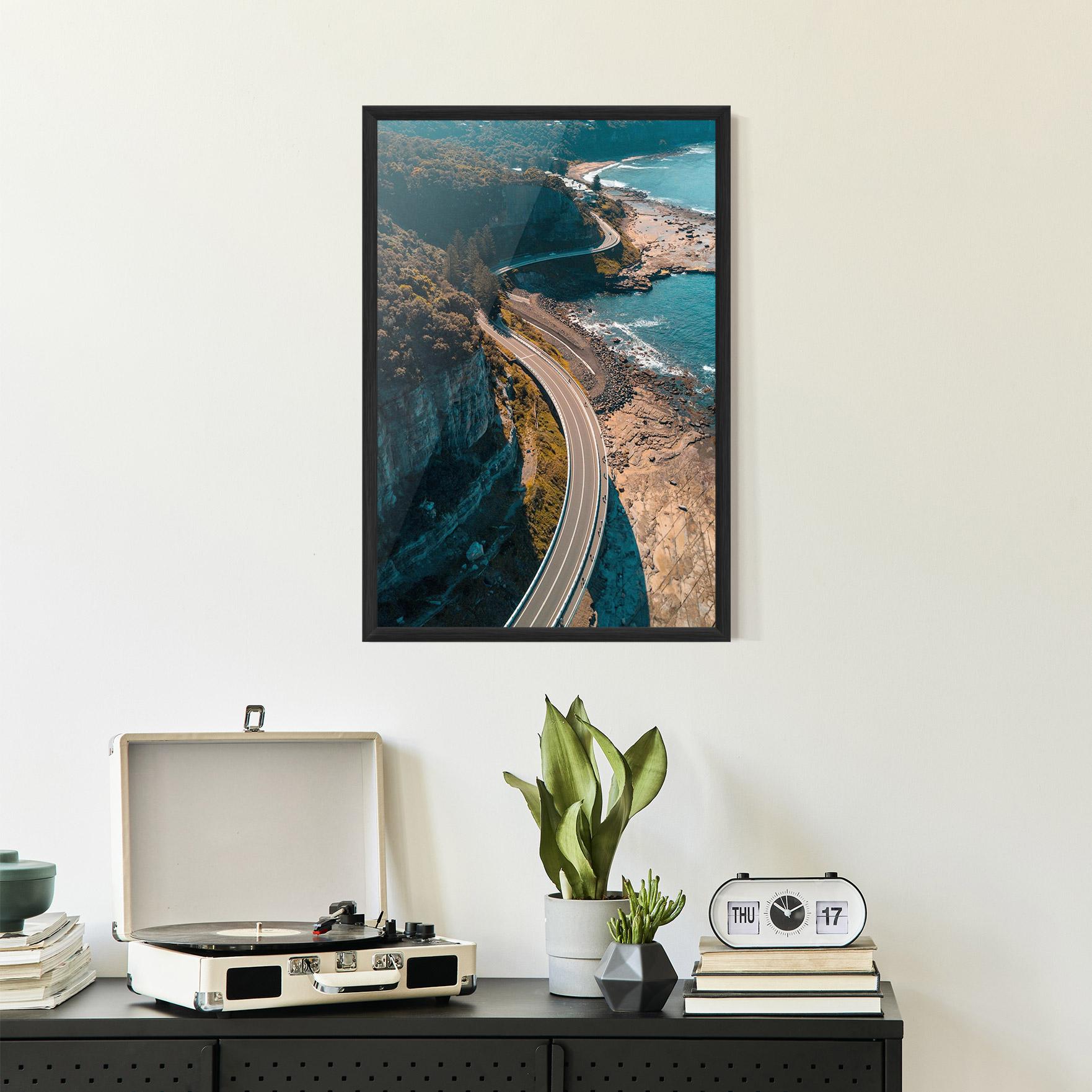 Poster Înrămat Australia Road mockup 2