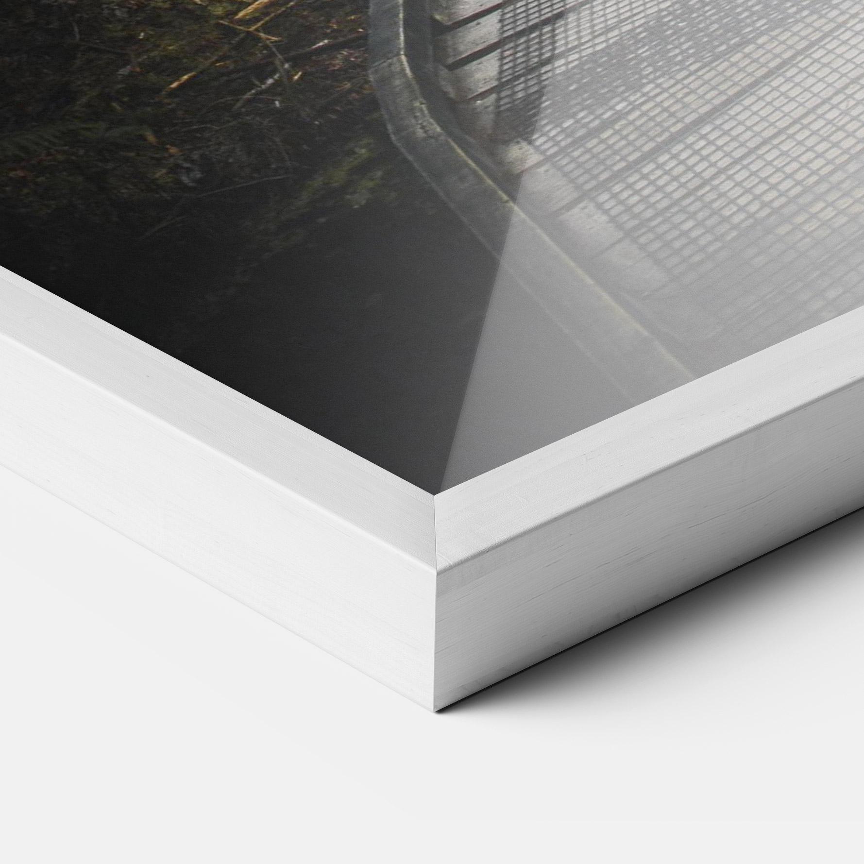 Poster Înrămat Forest Path View mockup 3