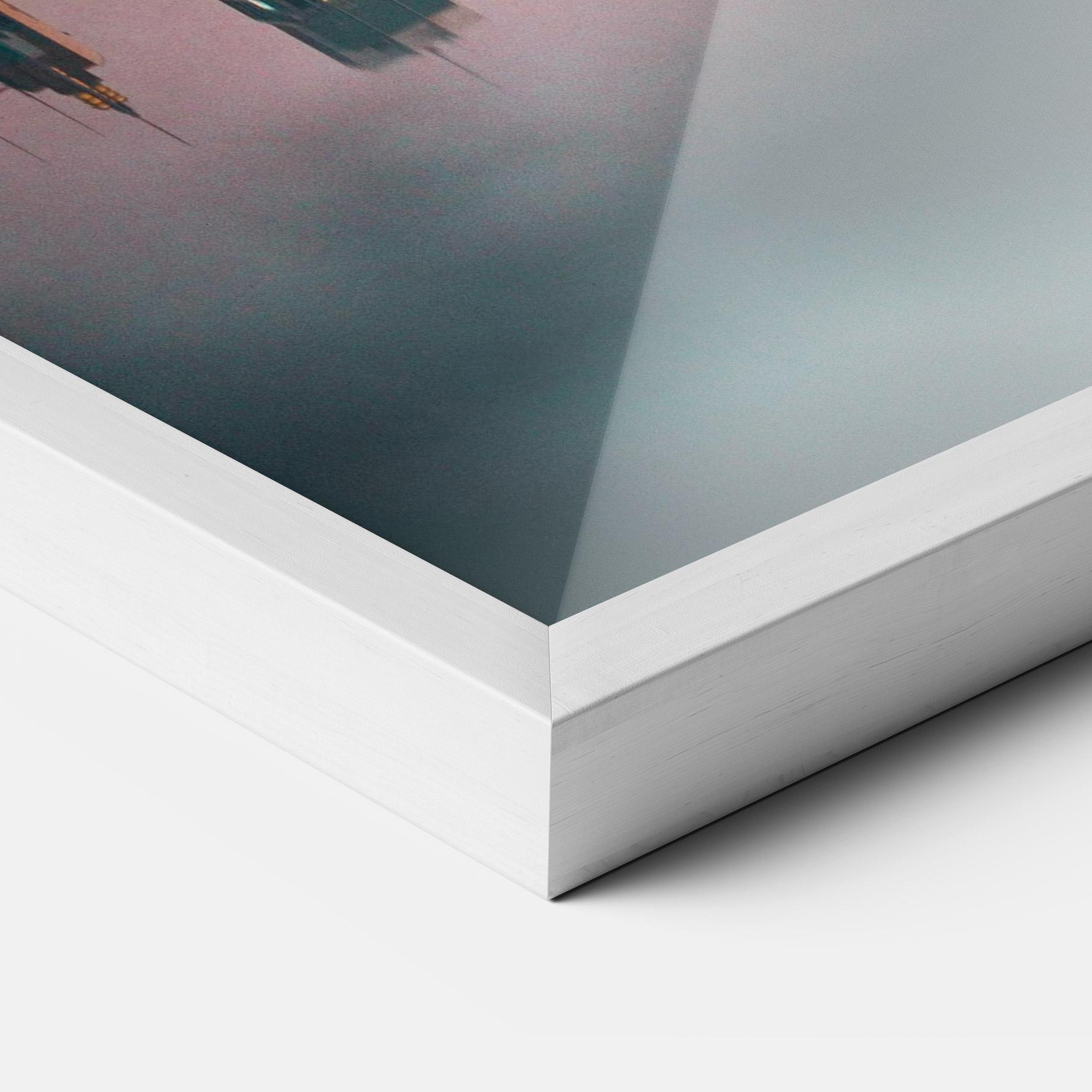 Poster Înrămat Reflection Skyline mockup 3