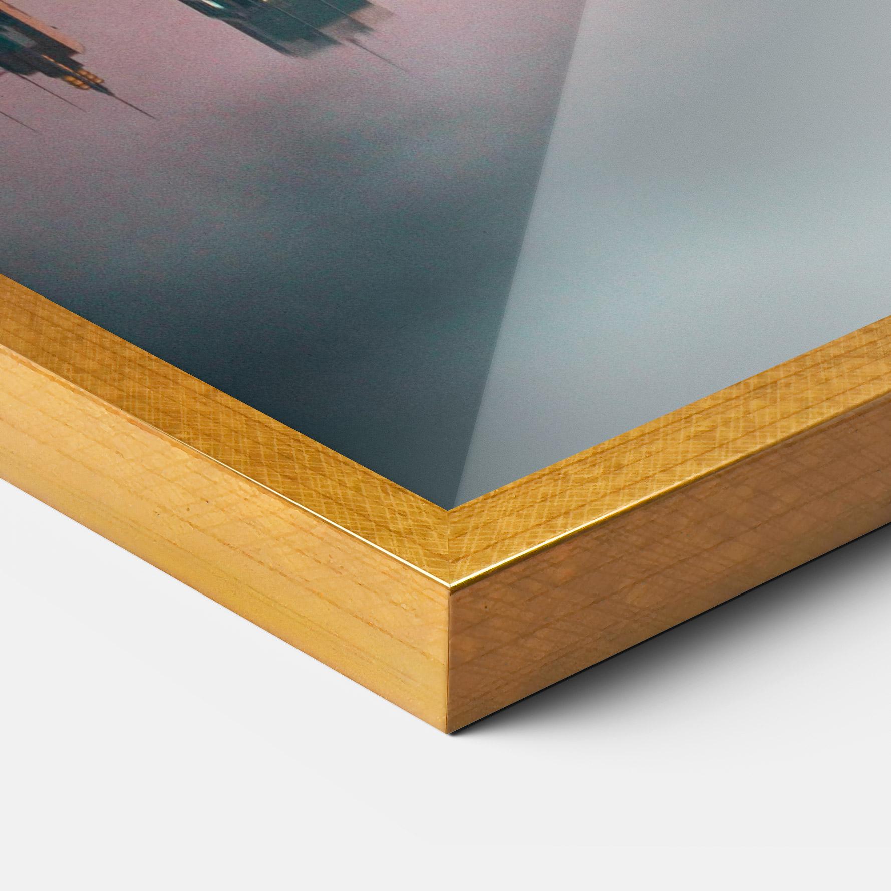 Poster Înrămat Reflection Skyline mockup 3