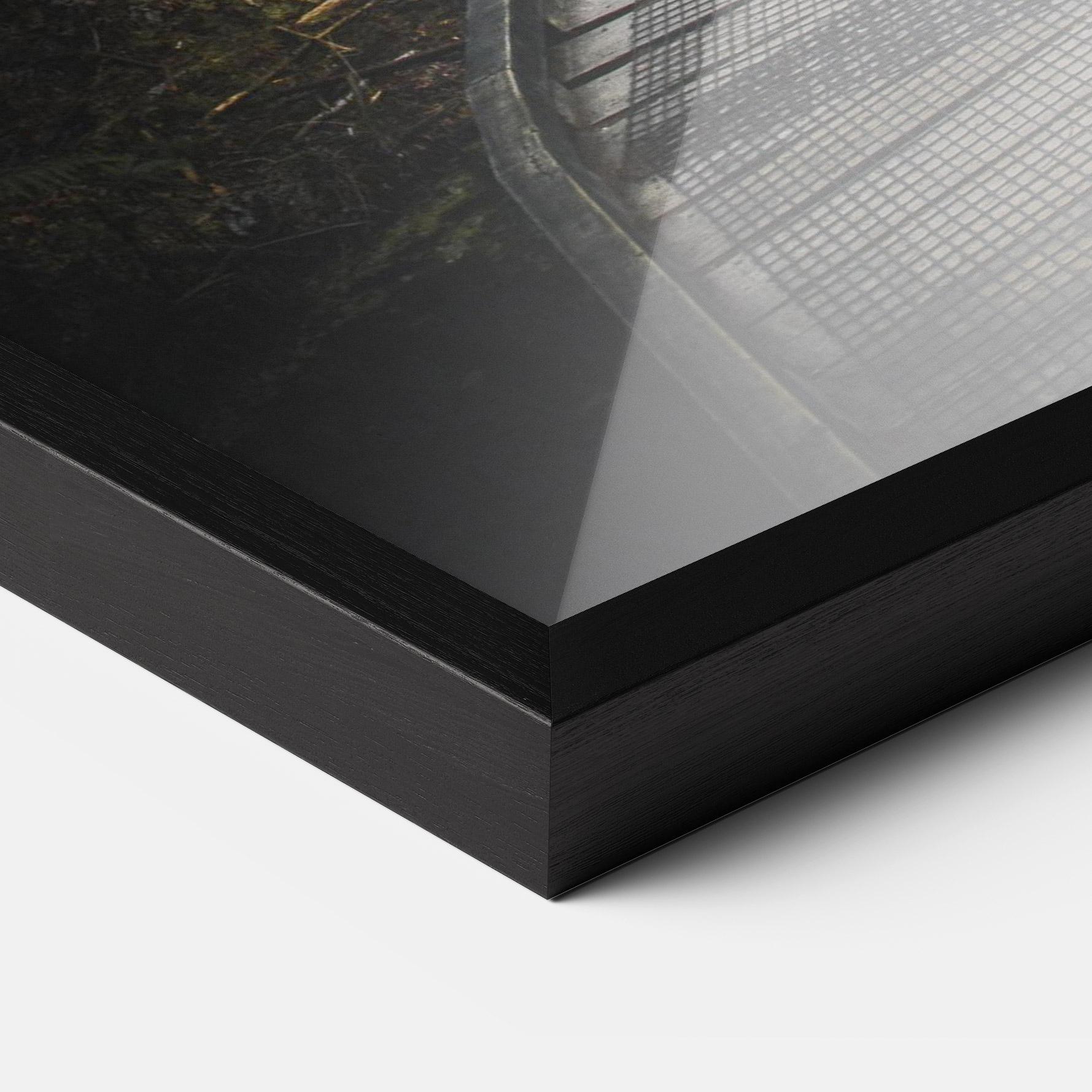 Poster Înrămat Forest Path View mockup 3