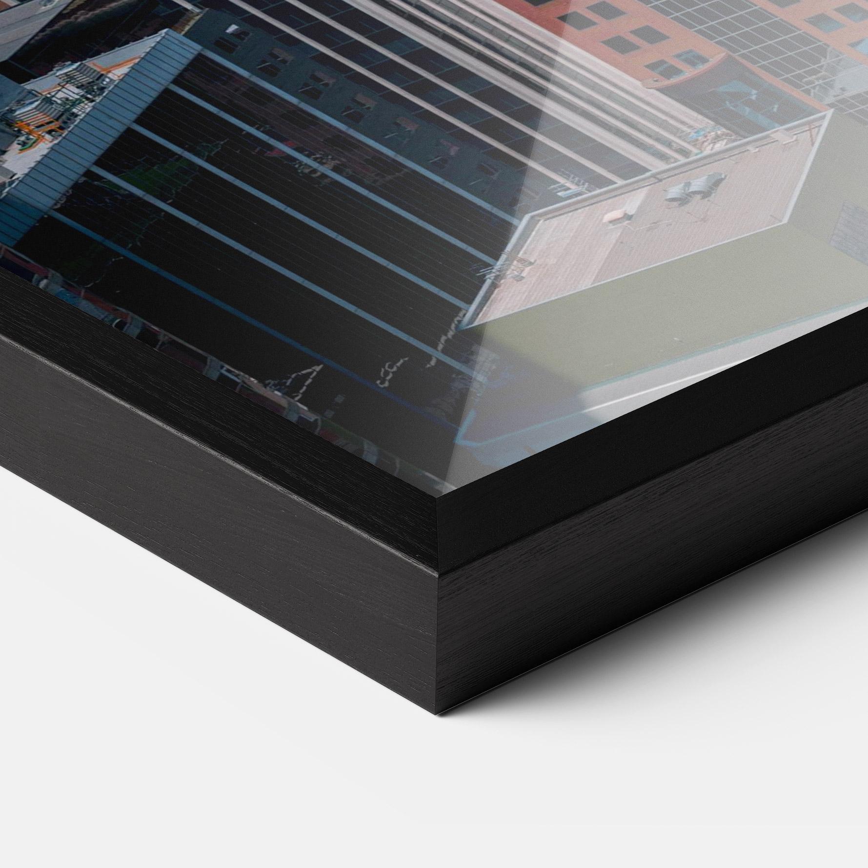 Poster Înrămat Skyscrapert View mockup 3