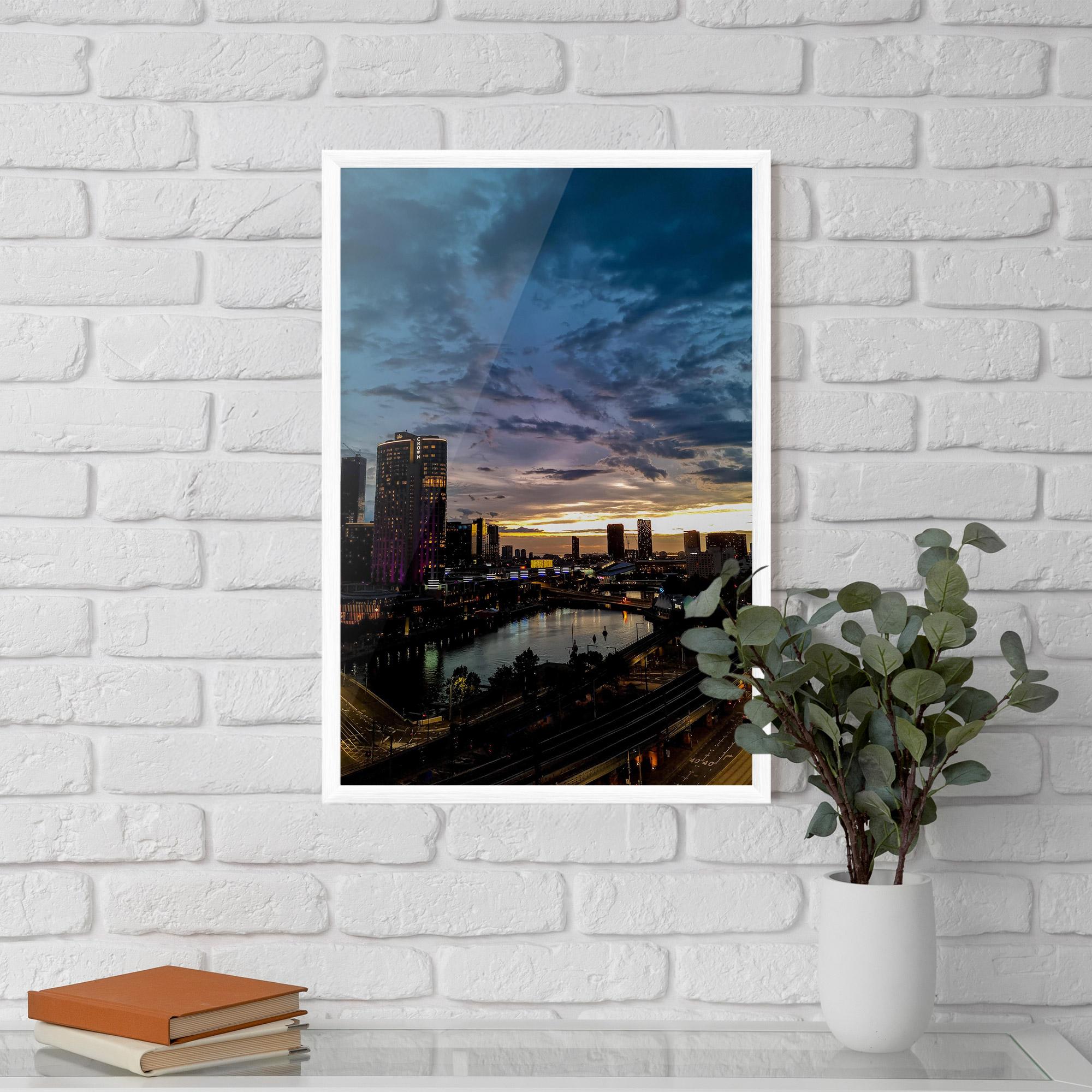 Poster Înrămat Melbourne mockup 5