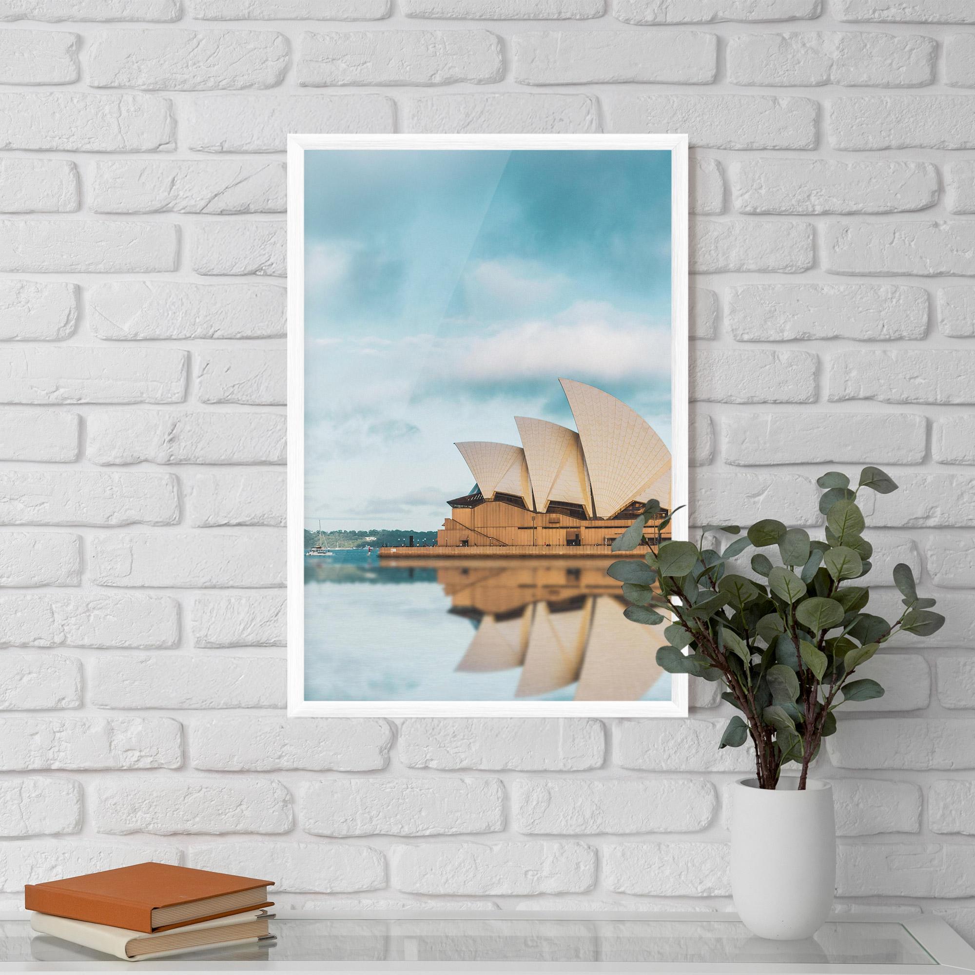 Poster Înrămat Sydney Water mockup 5