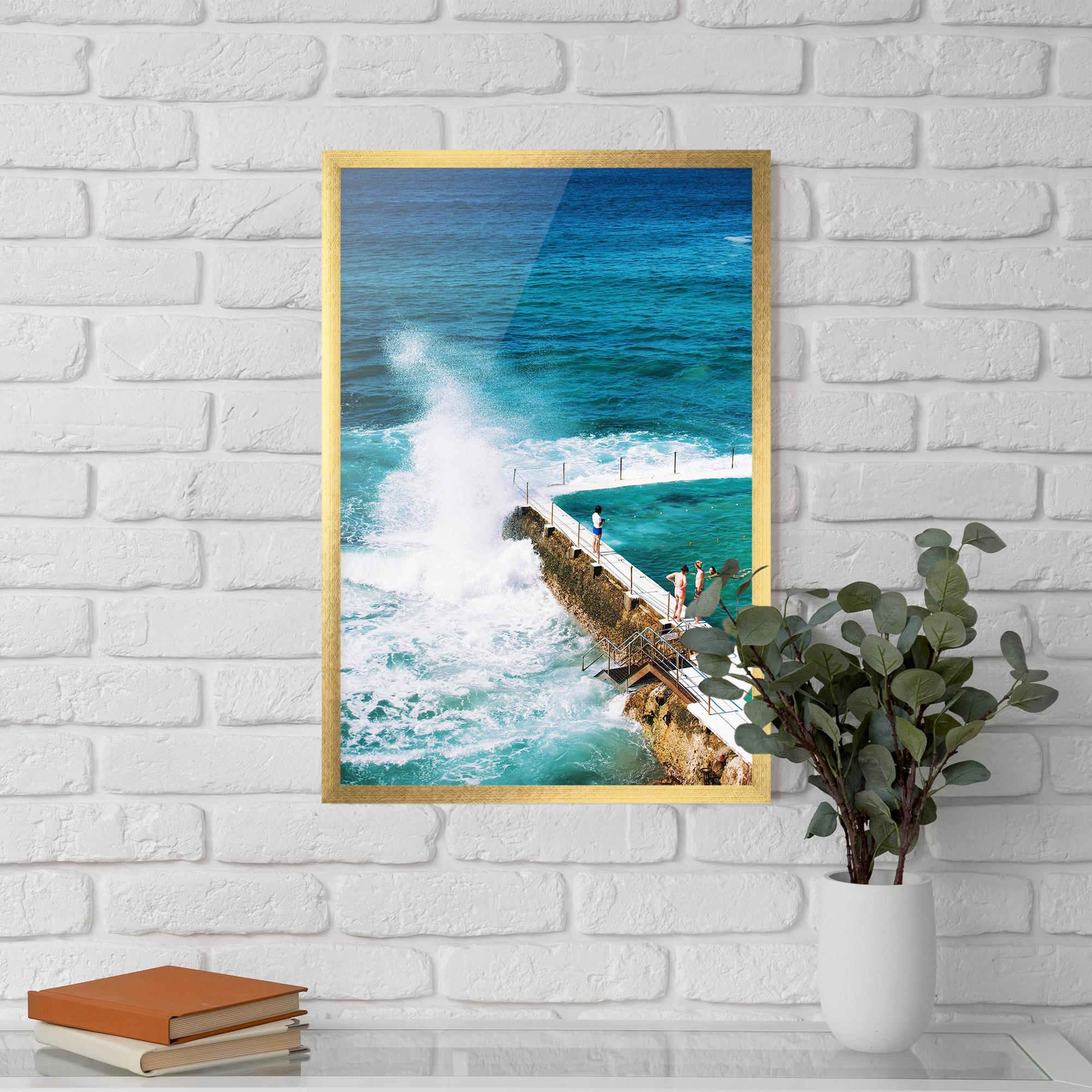 Poster Înrămat Bondi Beach mockup 5