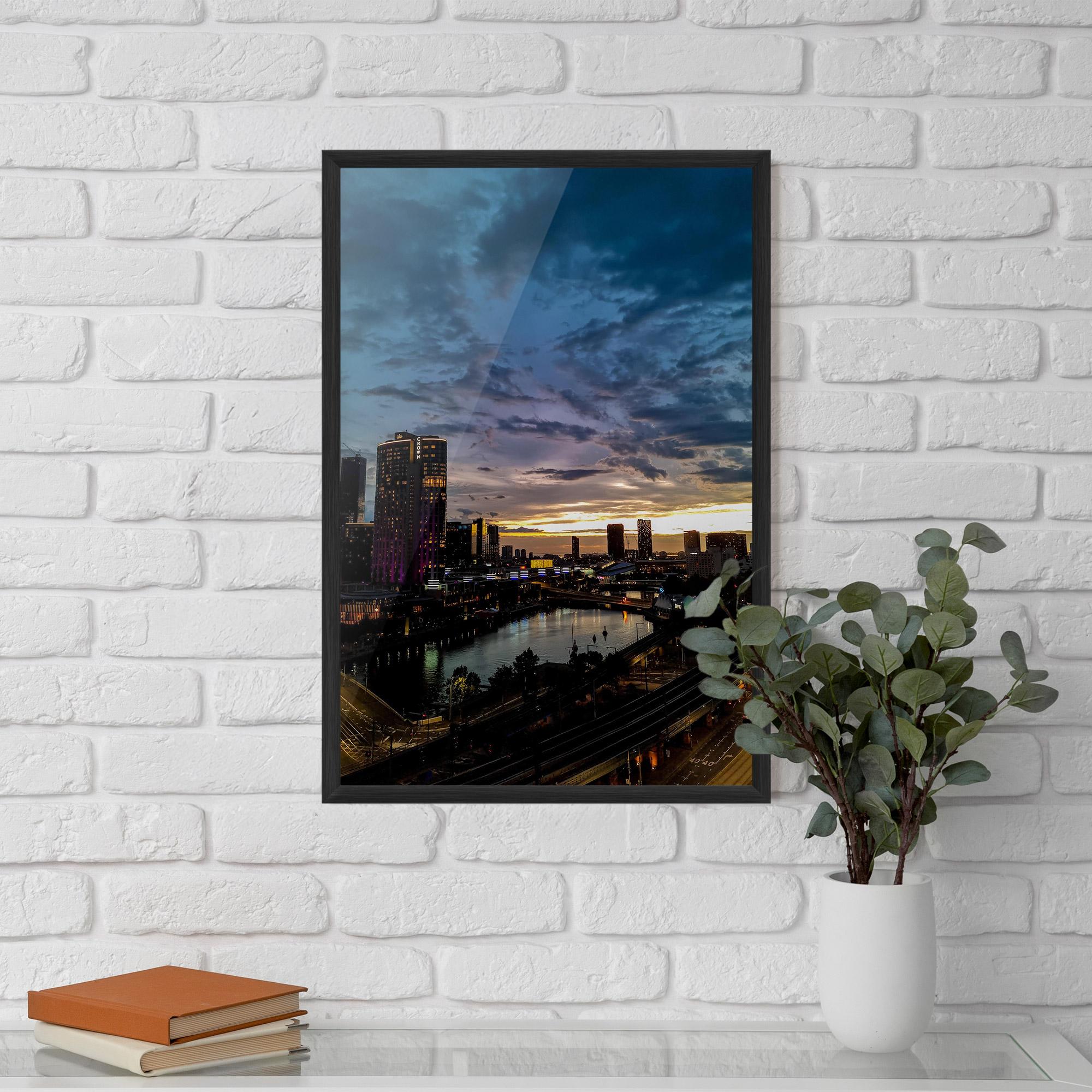 Poster Înrămat Melbourne mockup 5