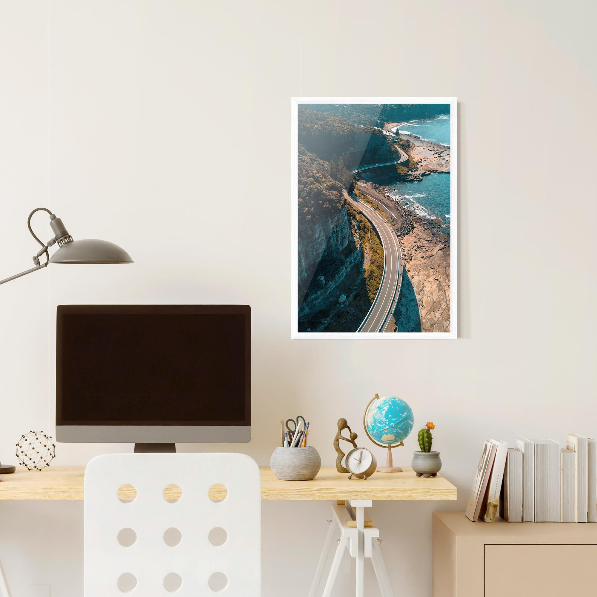 Poster Înrămat Australia Road mockup 6