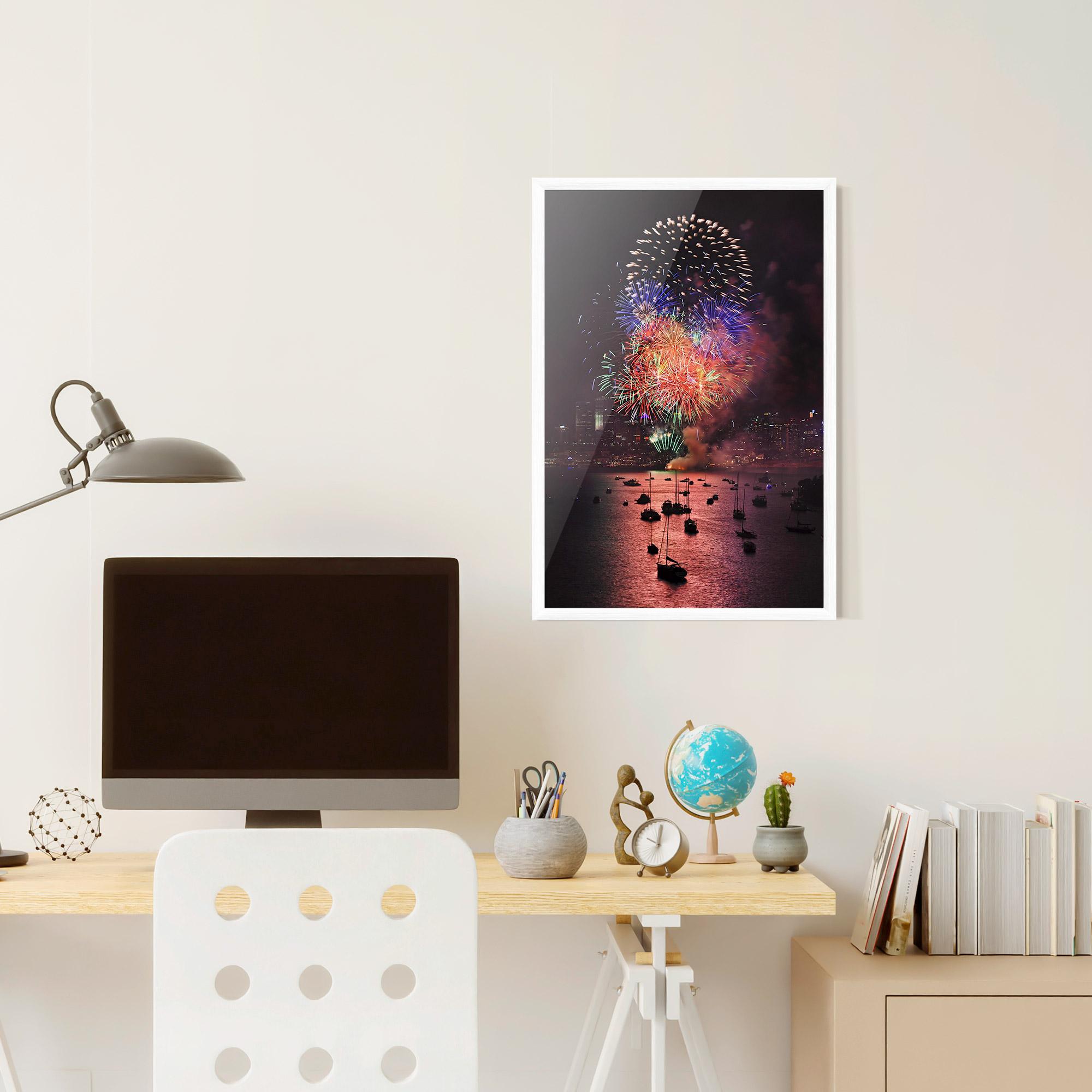 Poster Înrămat Sydney Firework mockup 6