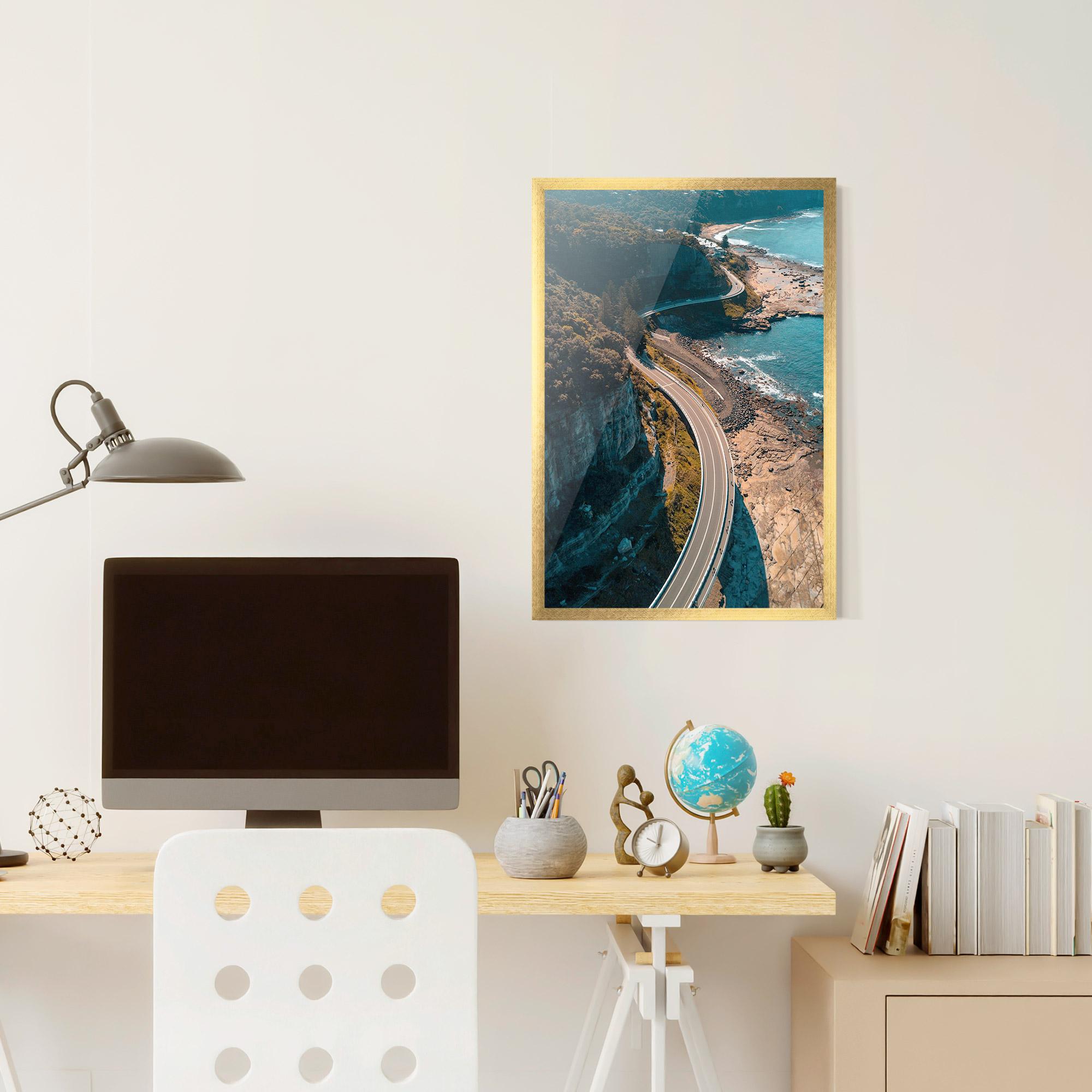 Poster Înrămat Australia Road mockup 6