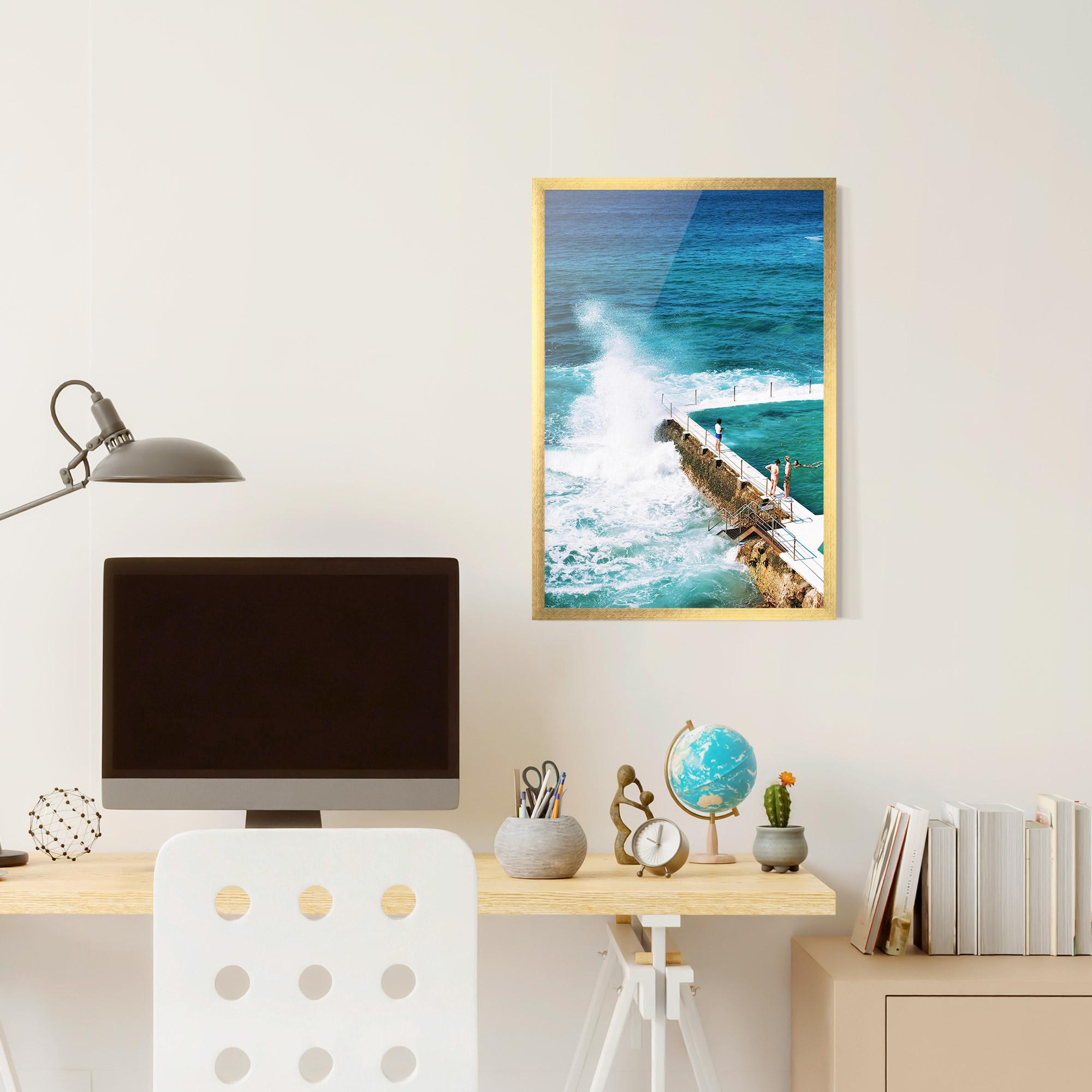 Poster Înrămat Bondi Beach mockup 6