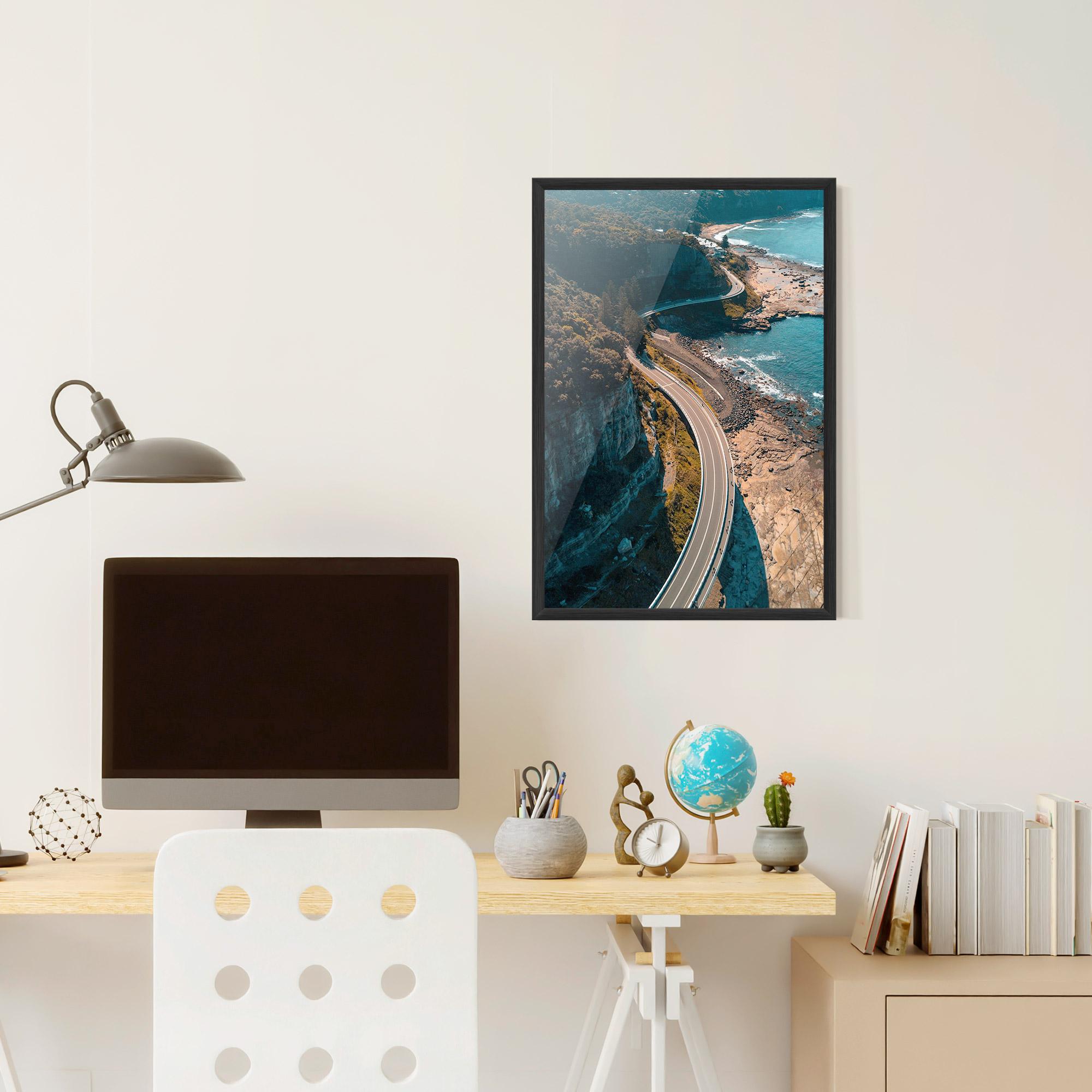 Poster Înrămat Australia Road mockup 6