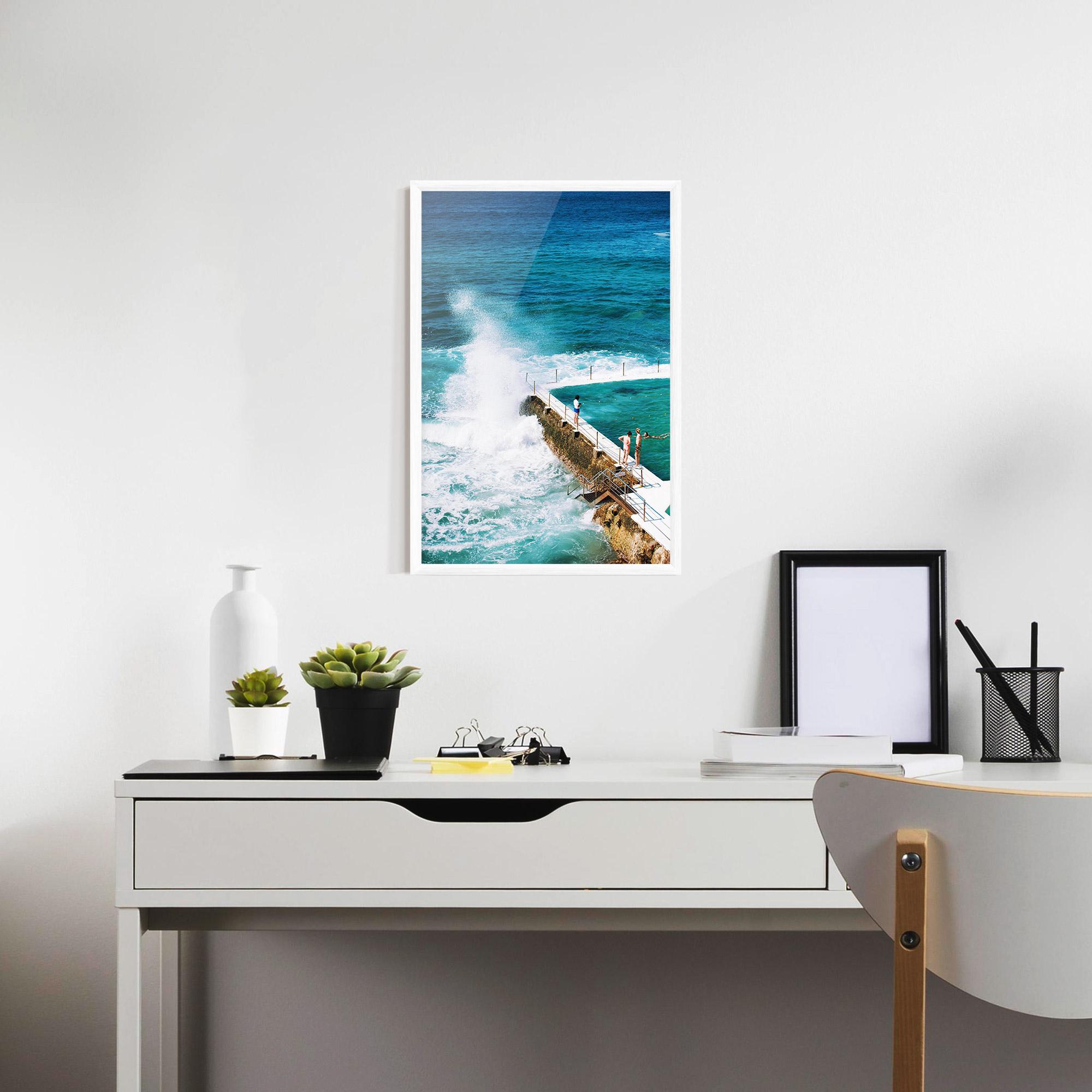 Poster Înrămat Bondi Beach mockup 7