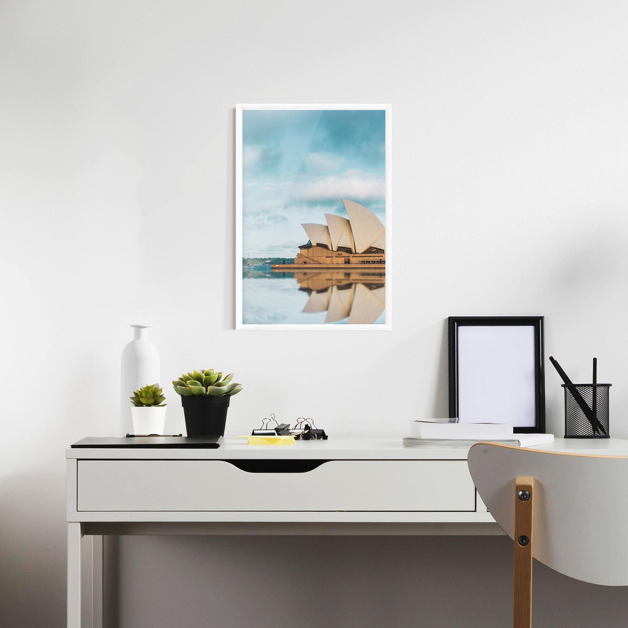 Poster Înrămat Sydney Water mockup 7