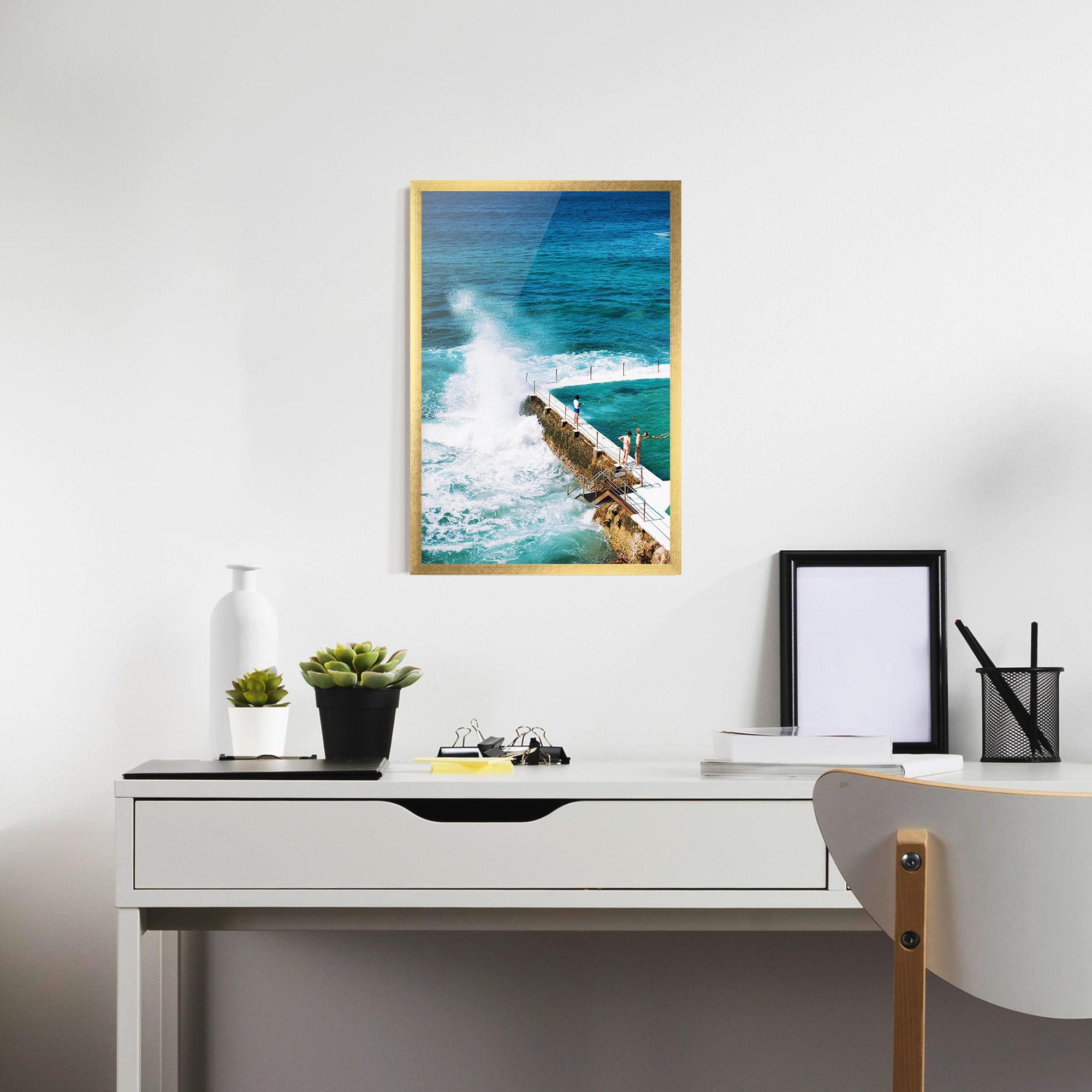 Poster Înrămat Bondi Beach mockup 7