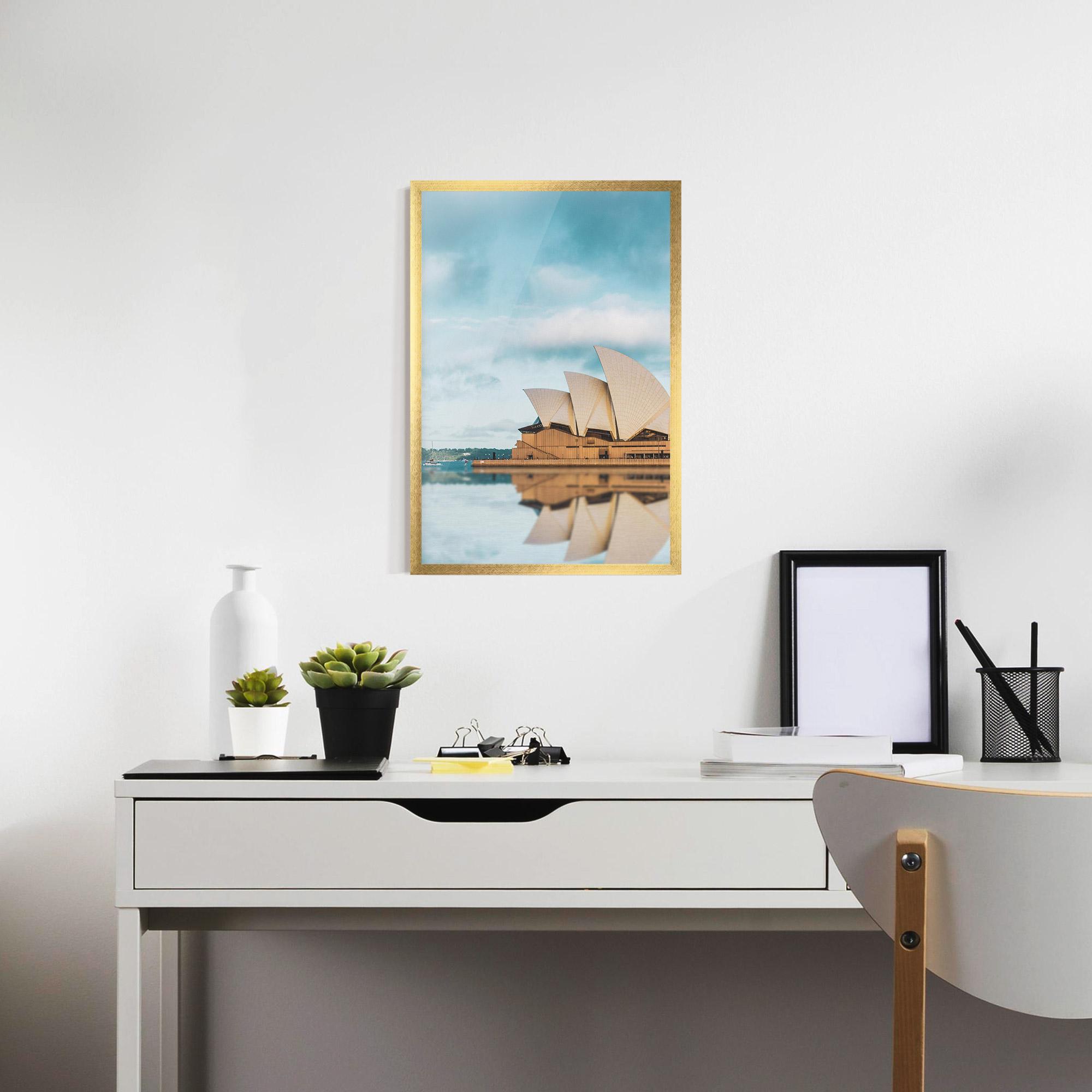 Poster Înrămat Sydney Water mockup 7