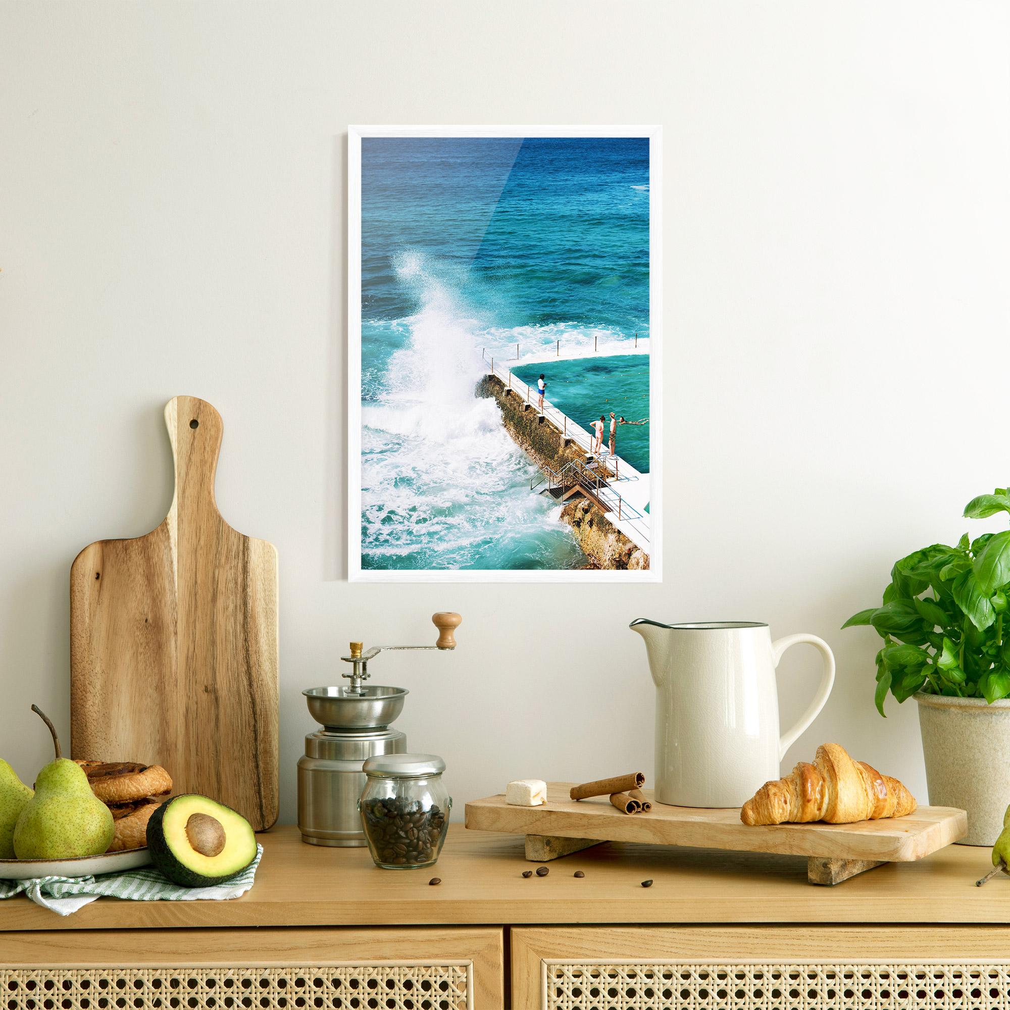 Poster Înrămat Bondi Beach mockup 8