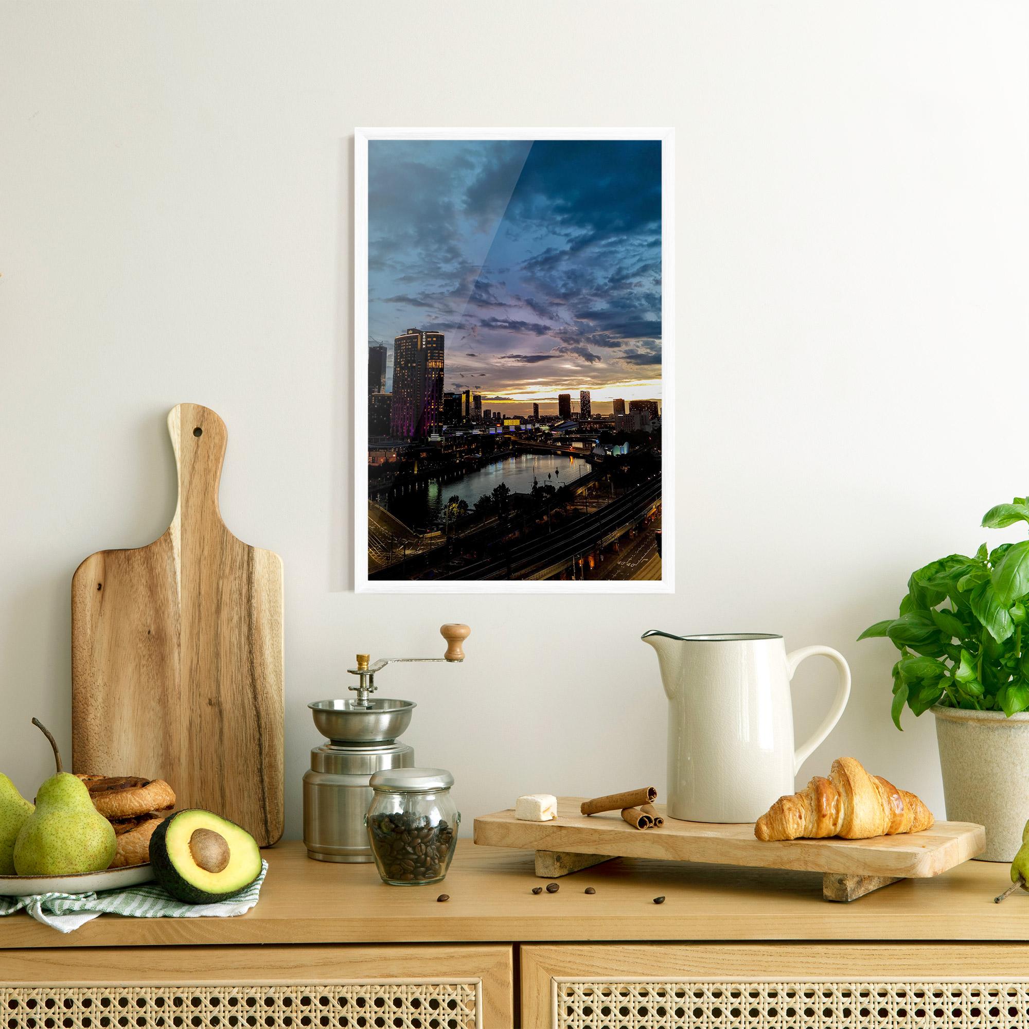 Poster Înrămat Melbourne mockup 8