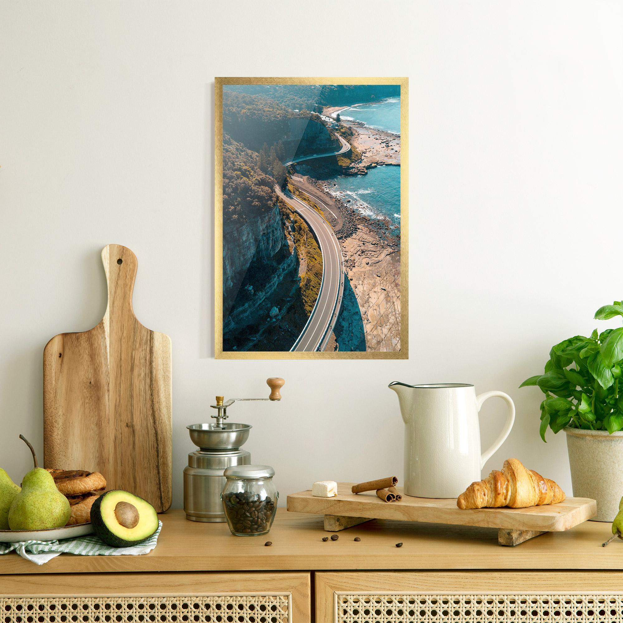 Poster Înrămat Australia Road mockup 8