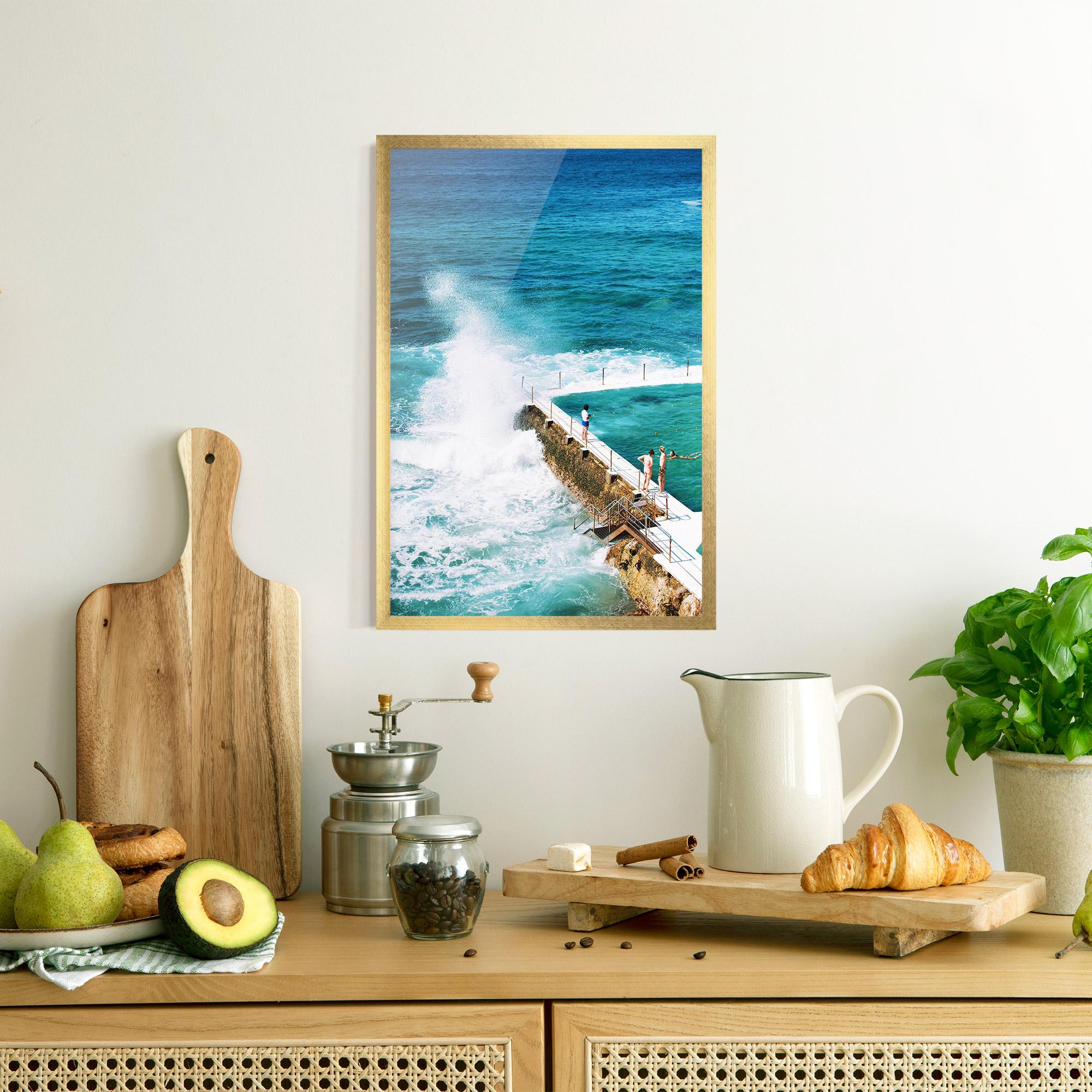 Poster Înrămat Bondi Beach mockup 8