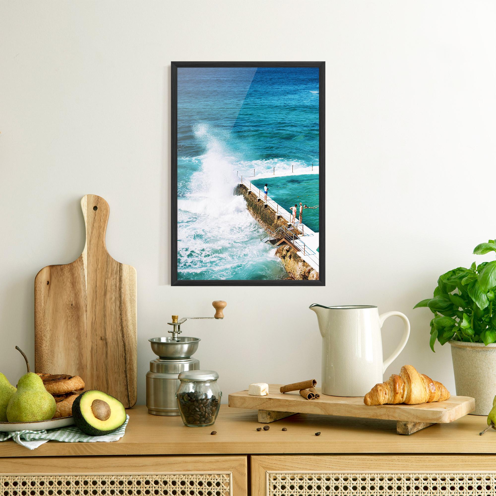 Poster Înrămat Bondi Beach mockup 8