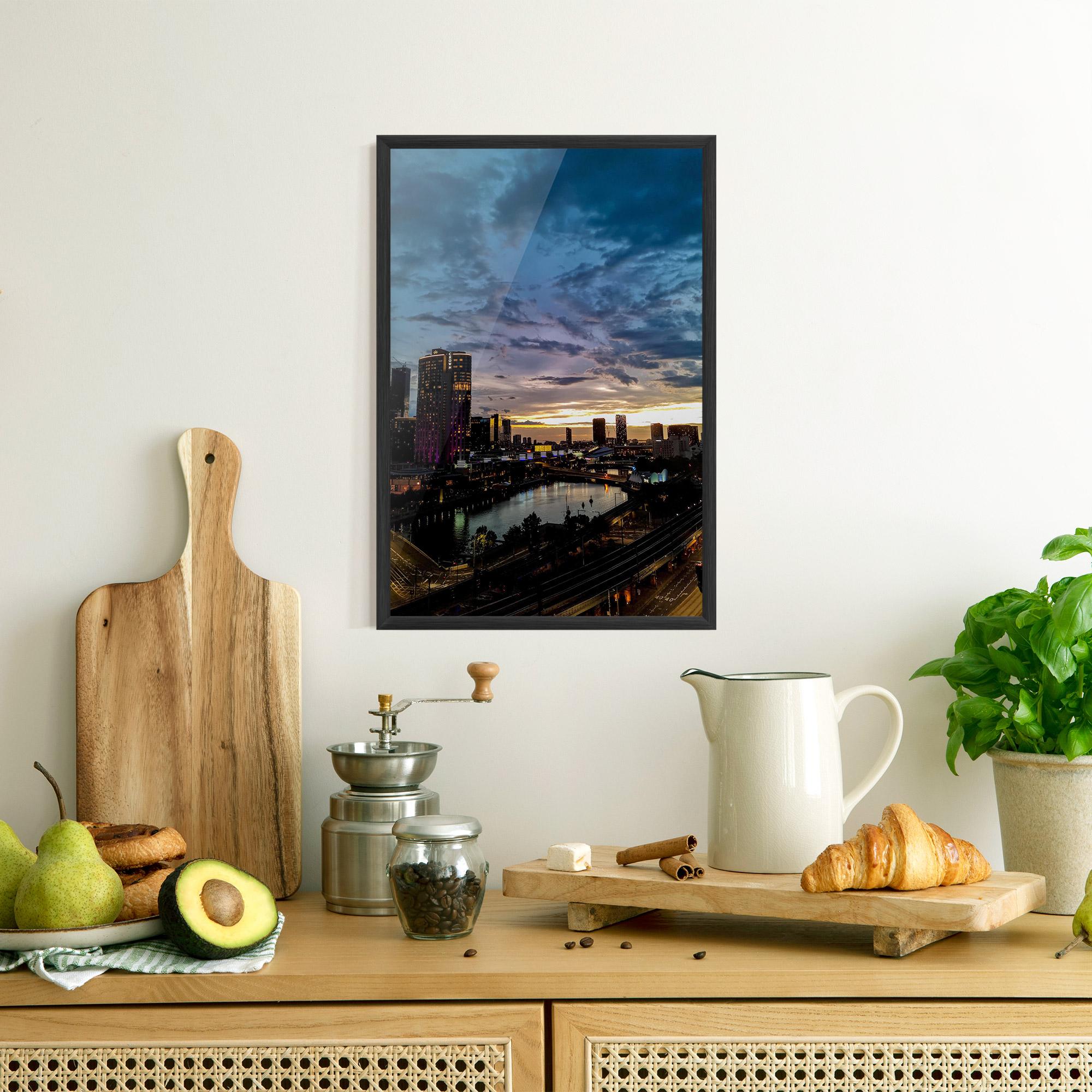 Poster Înrămat Melbourne mockup 8