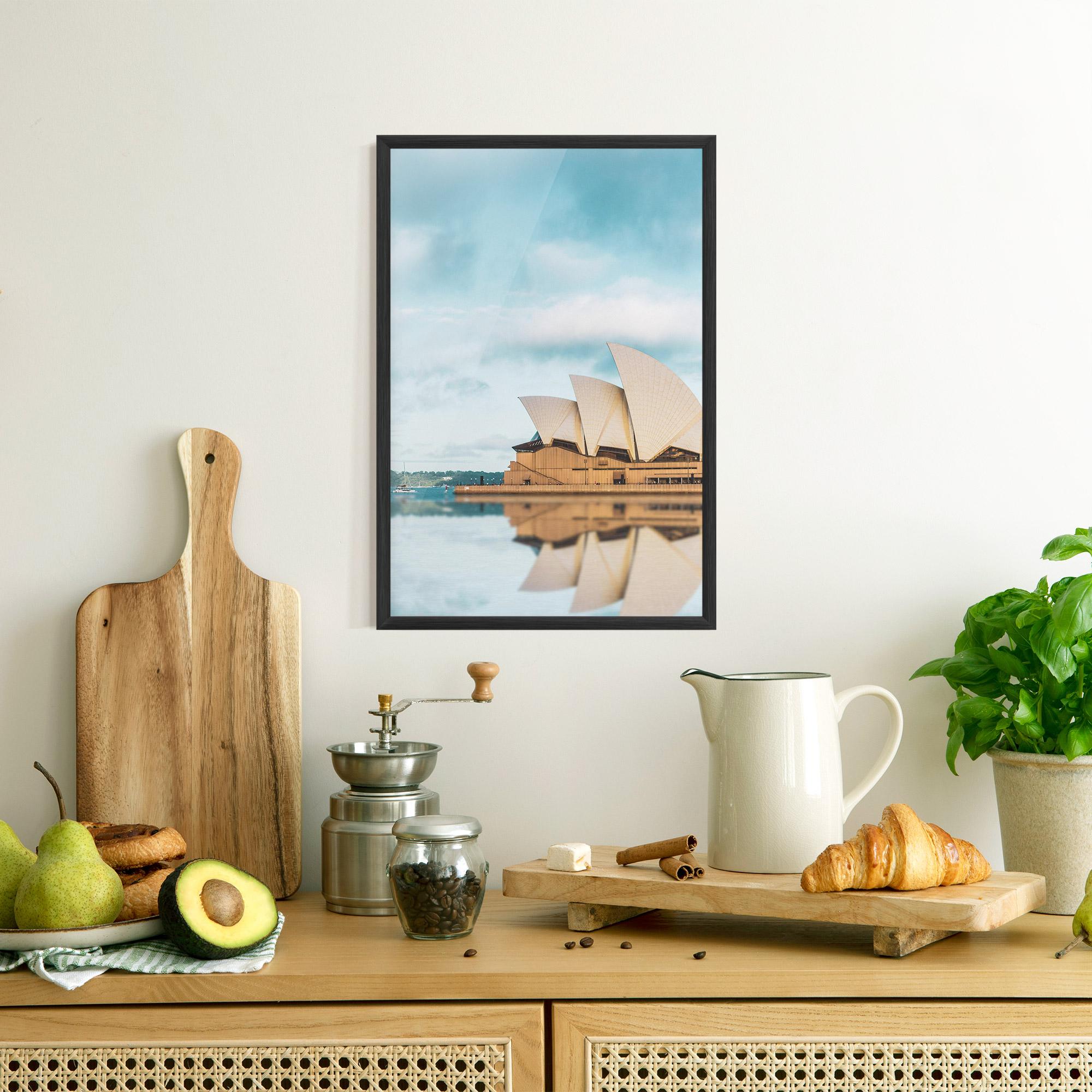 Poster Înrămat Sydney Water mockup 8