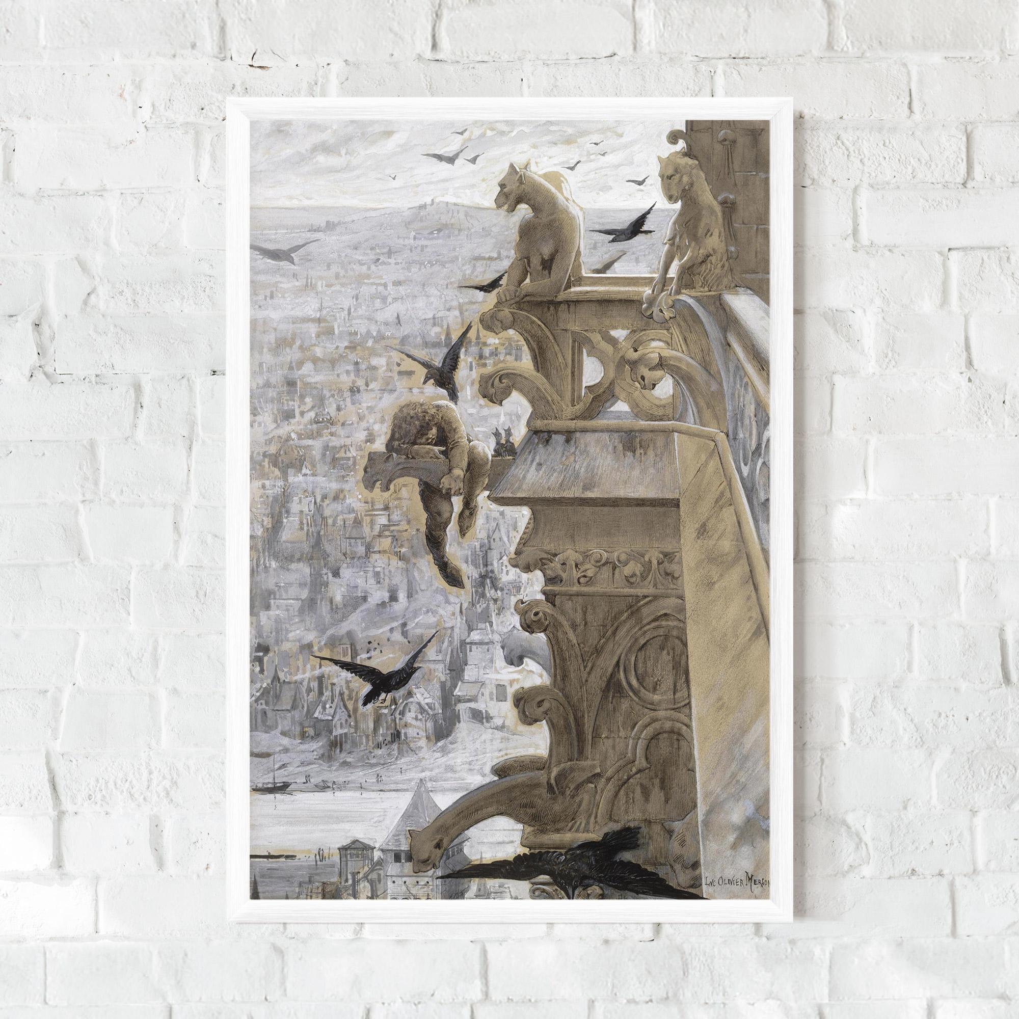 Poster Înrămat Notre Dame mockup 0