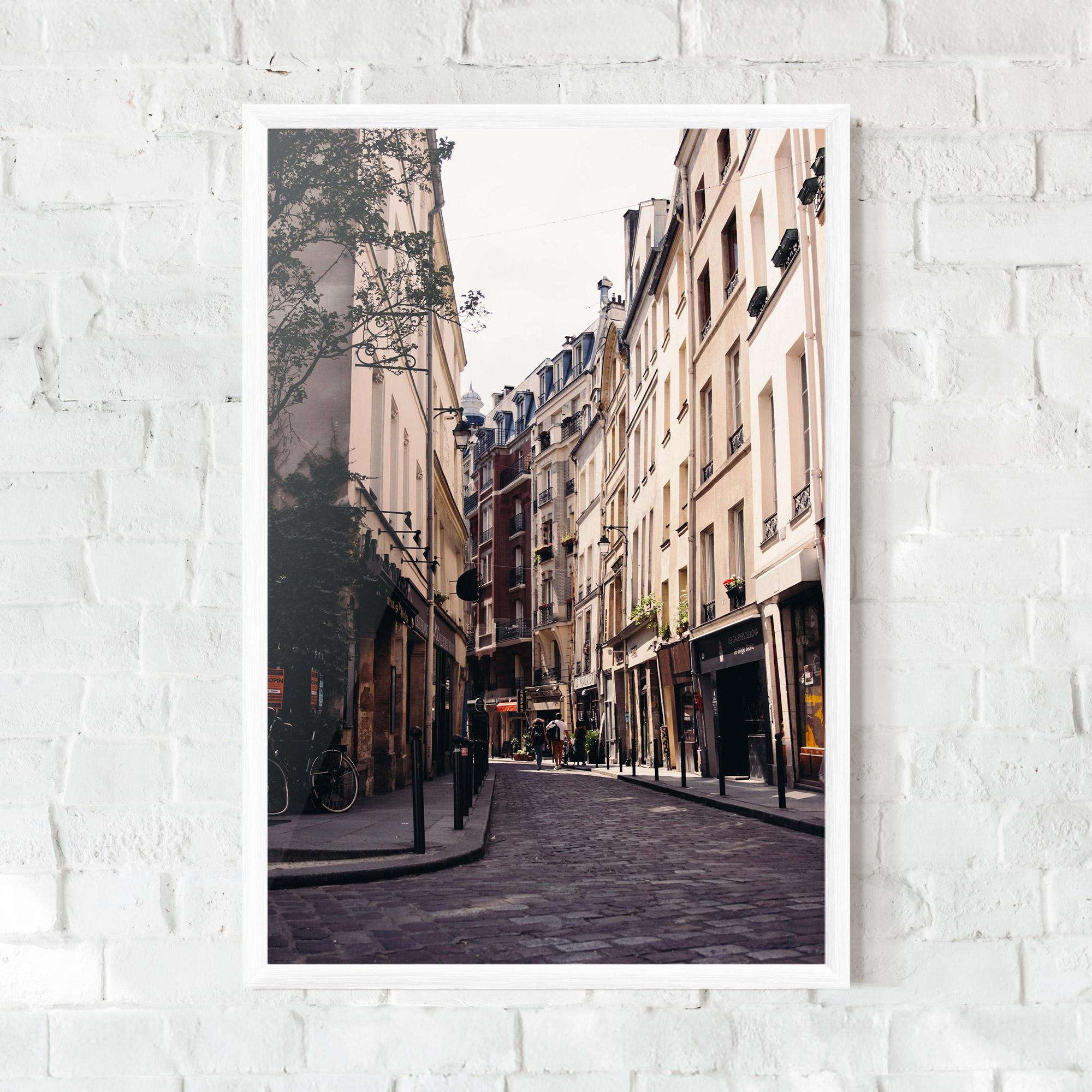 Poster Înrămat Paris Street mockup 0