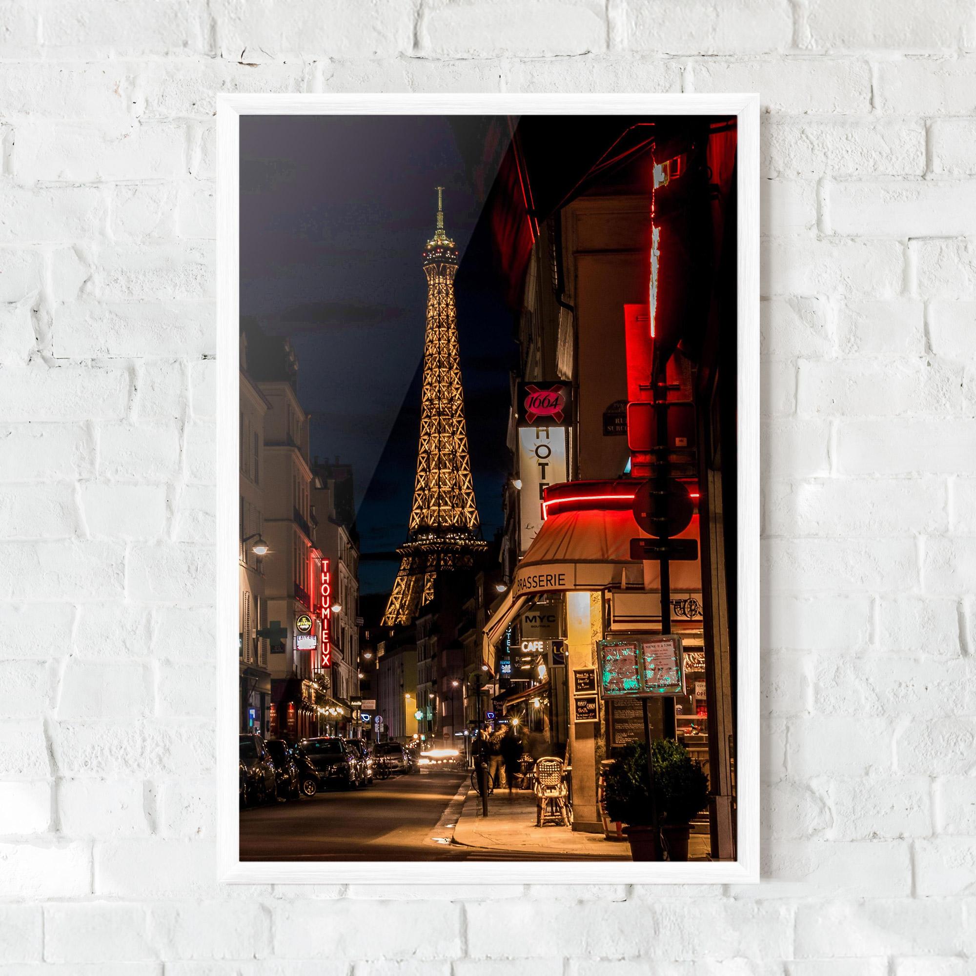 Poster Înrămat Paris Walk mockup 0