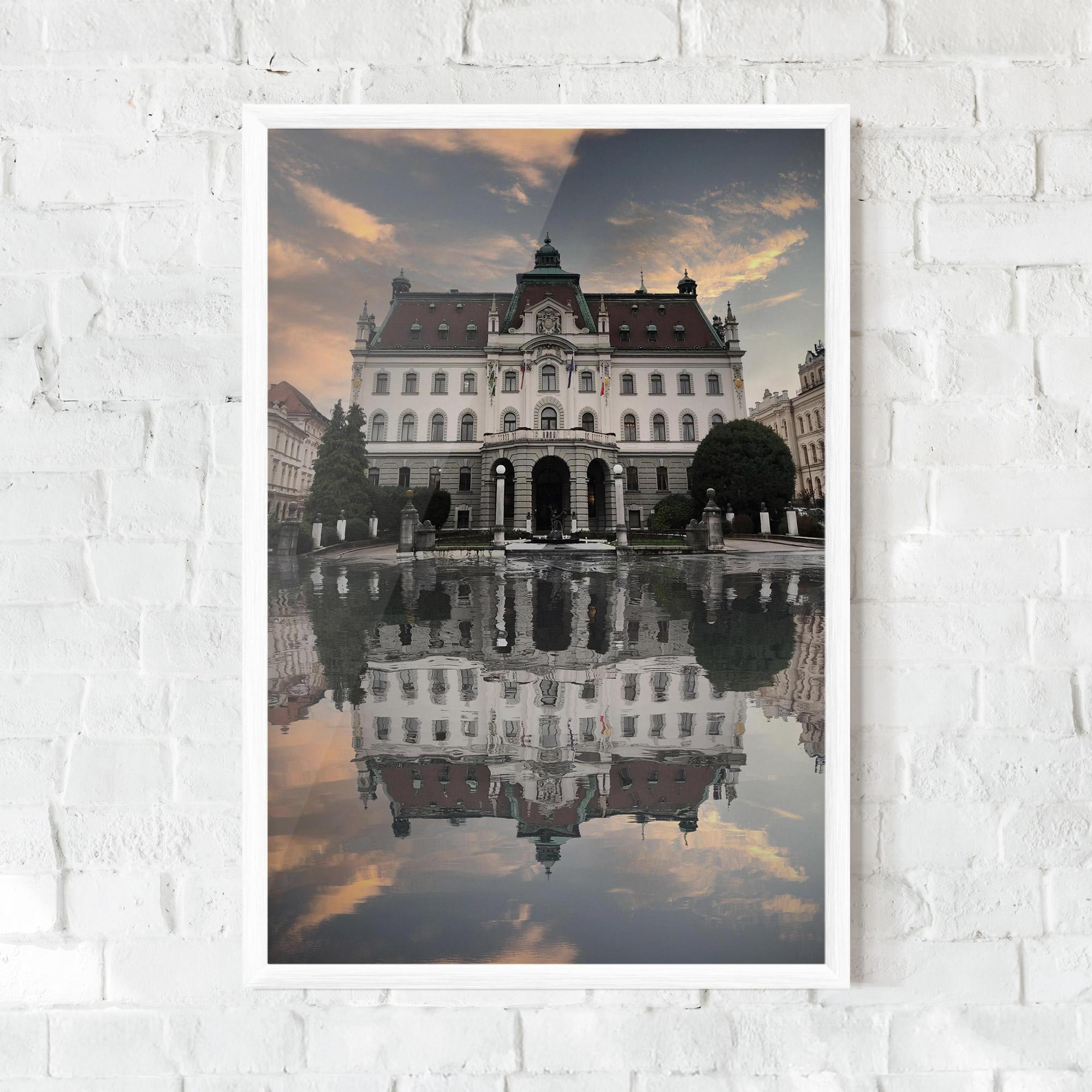 Poster Înrămat University Of Ljubliana mockup 0