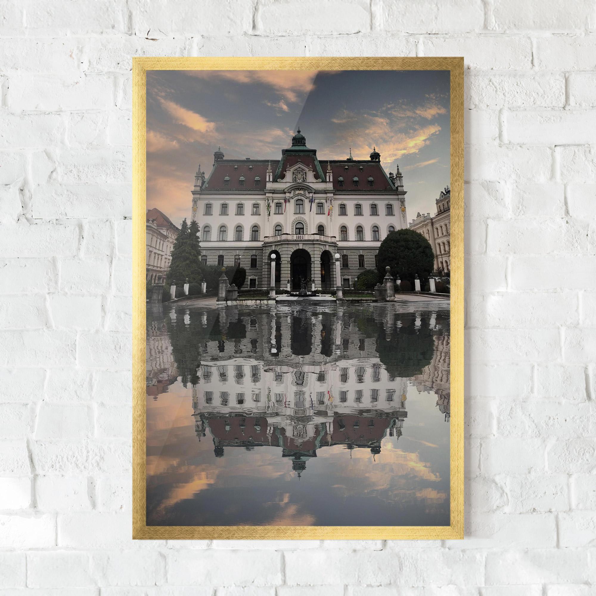 Poster Înrămat University Of Ljubliana mockup 0