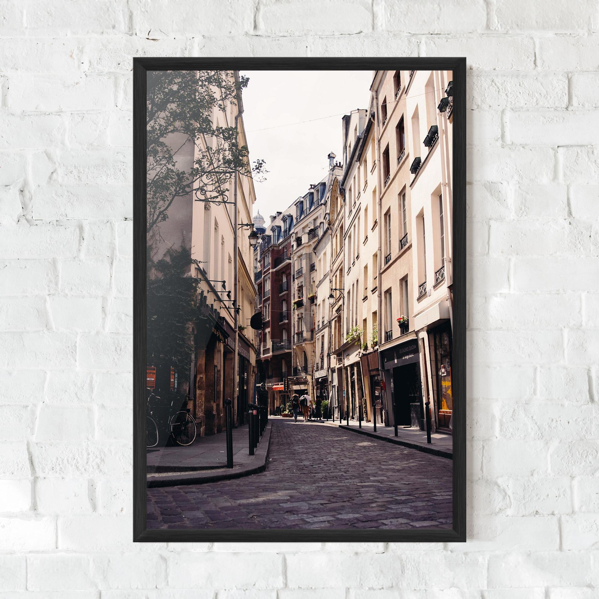 Poster Înrămat Paris Street mockup 0