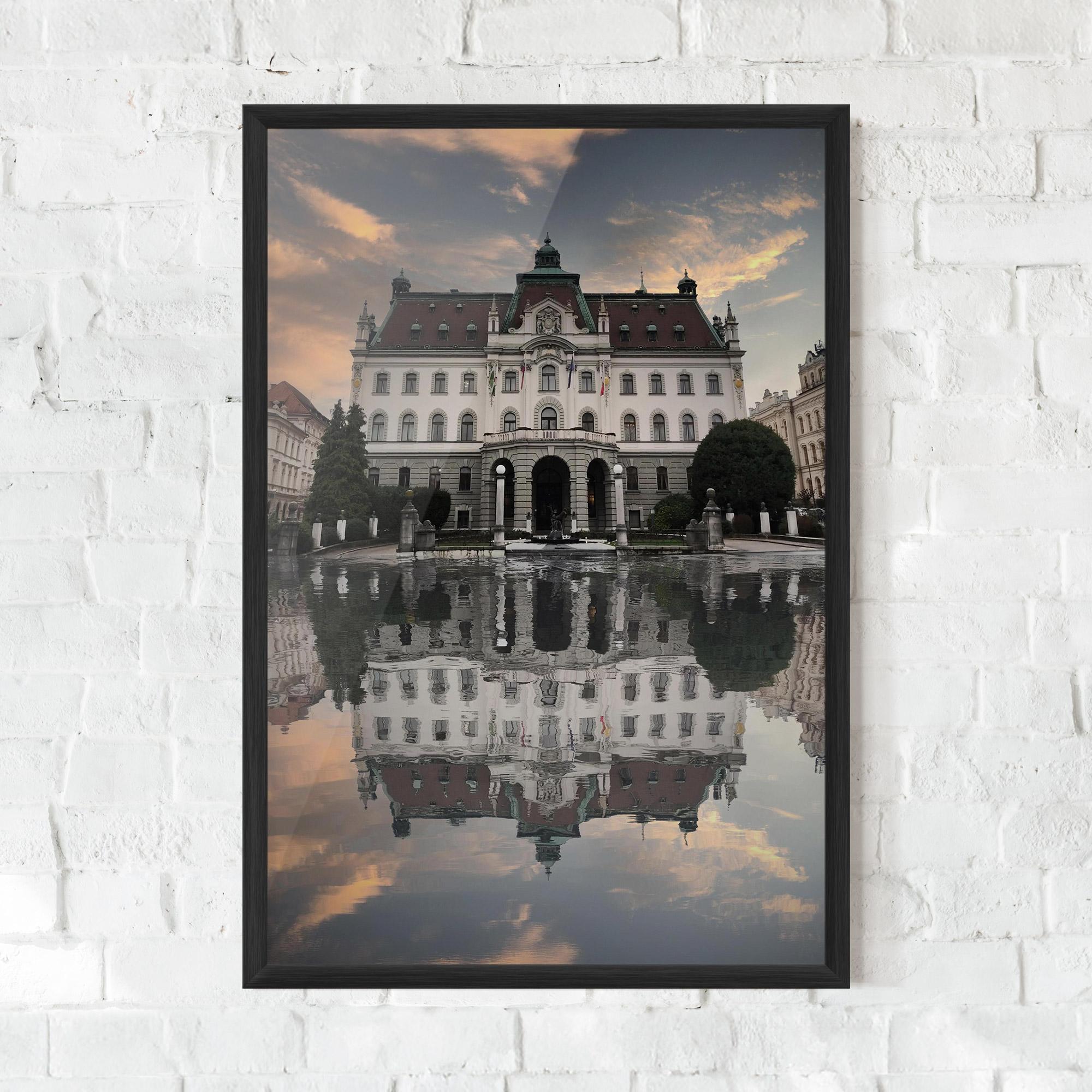 Poster Înrămat University Of Ljubliana mockup 0