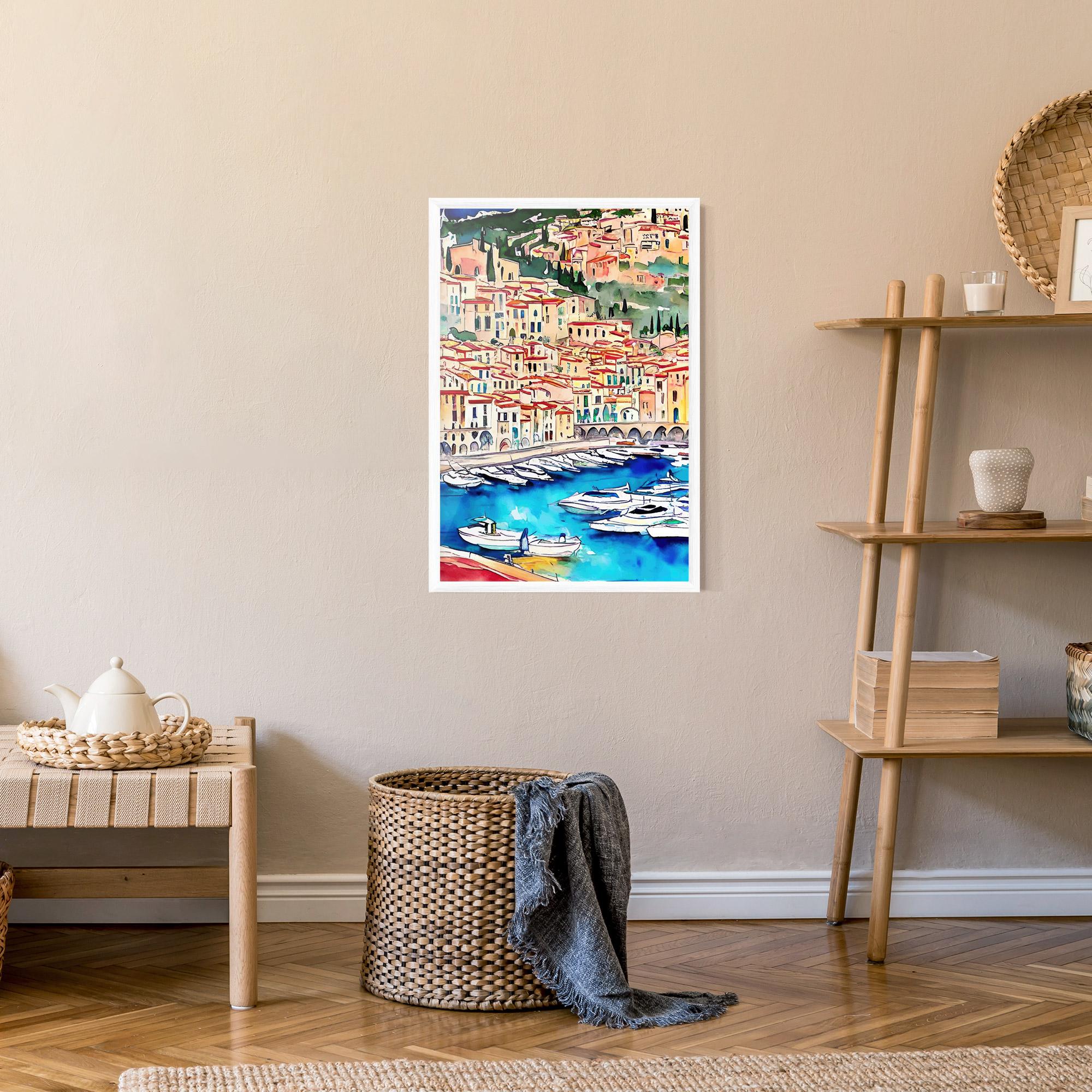 Poster Înrămat French City mockup 9