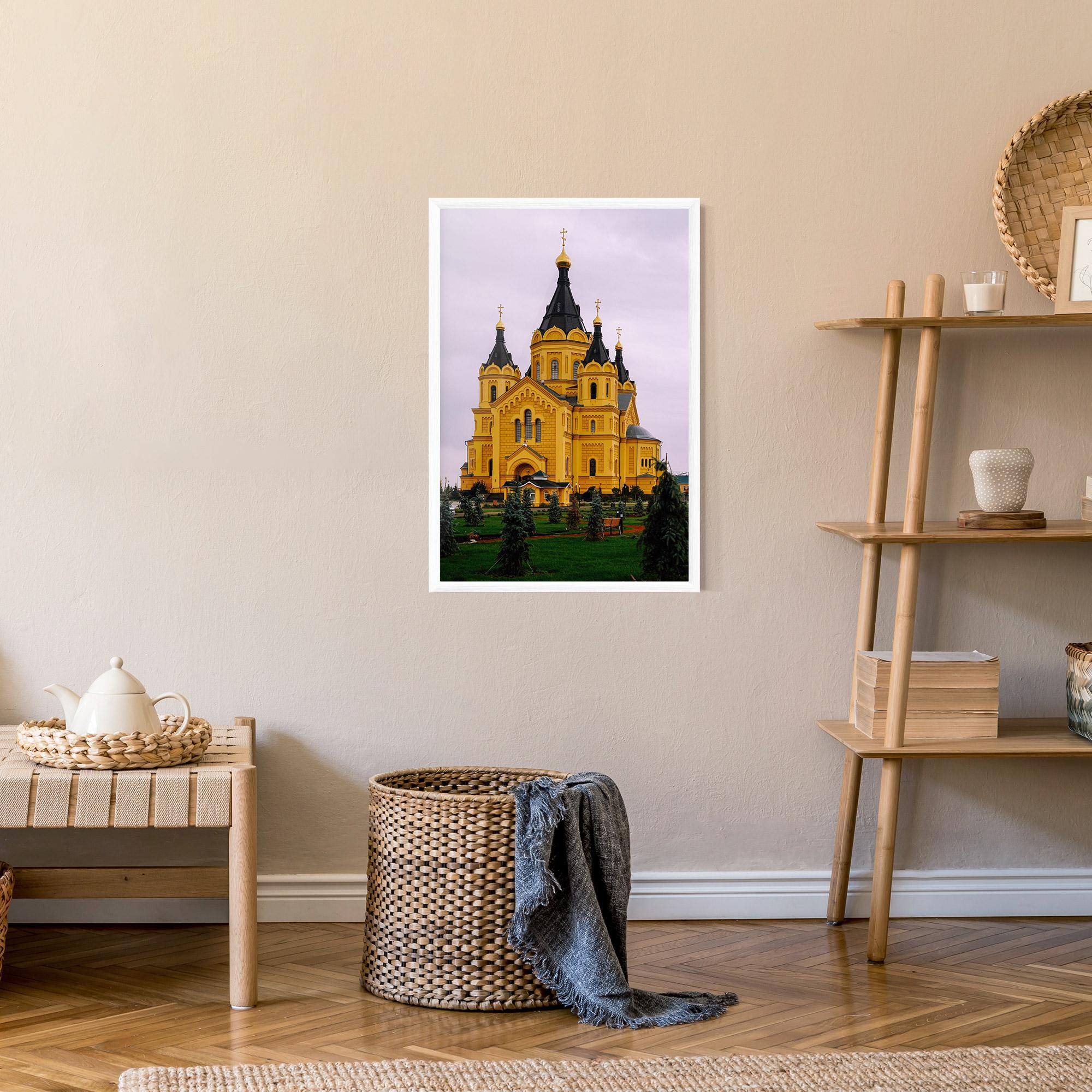 Poster Înrămat Nevsky Cathedral mockup 9
