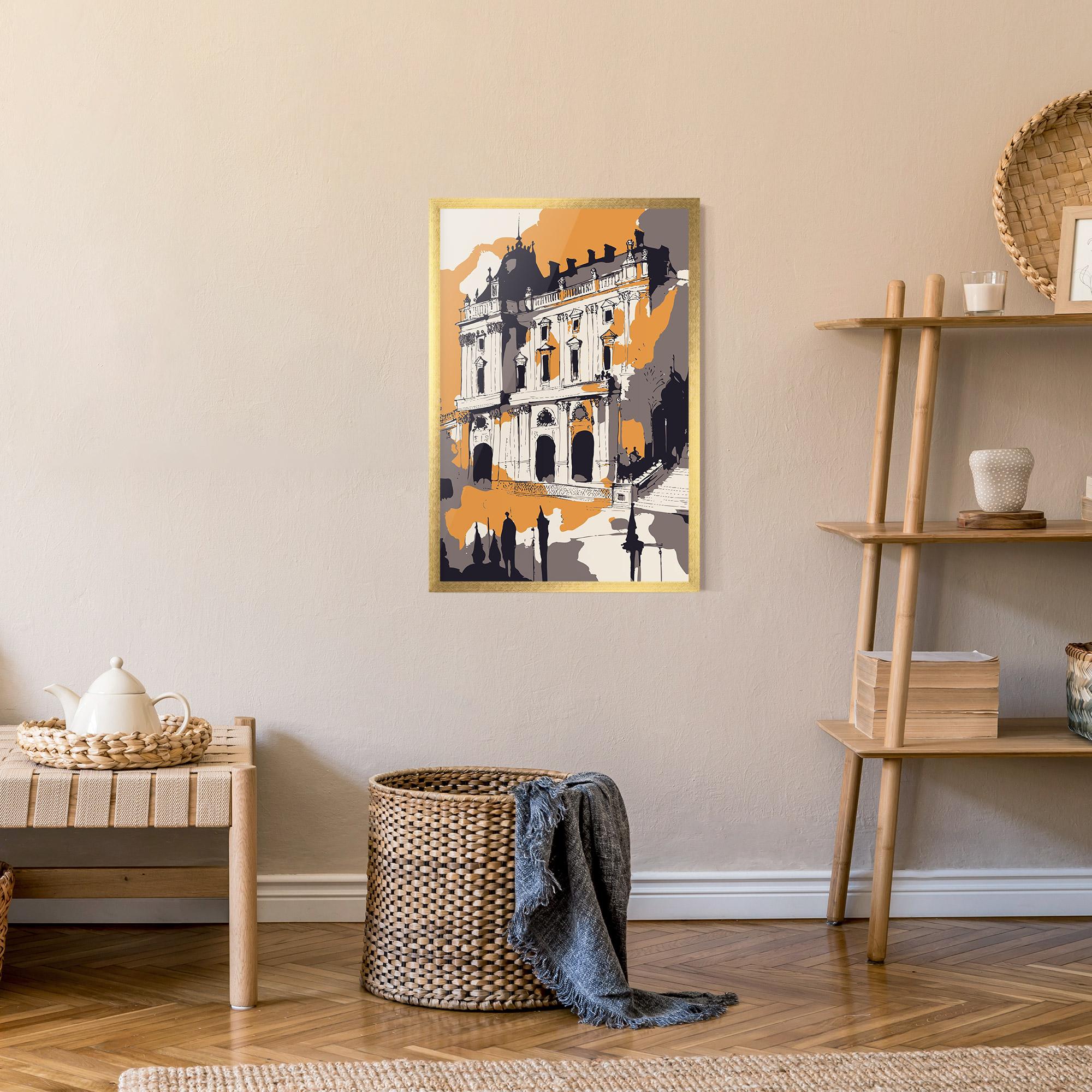 Poster Înrămat Palace Of Versailles mockup 9