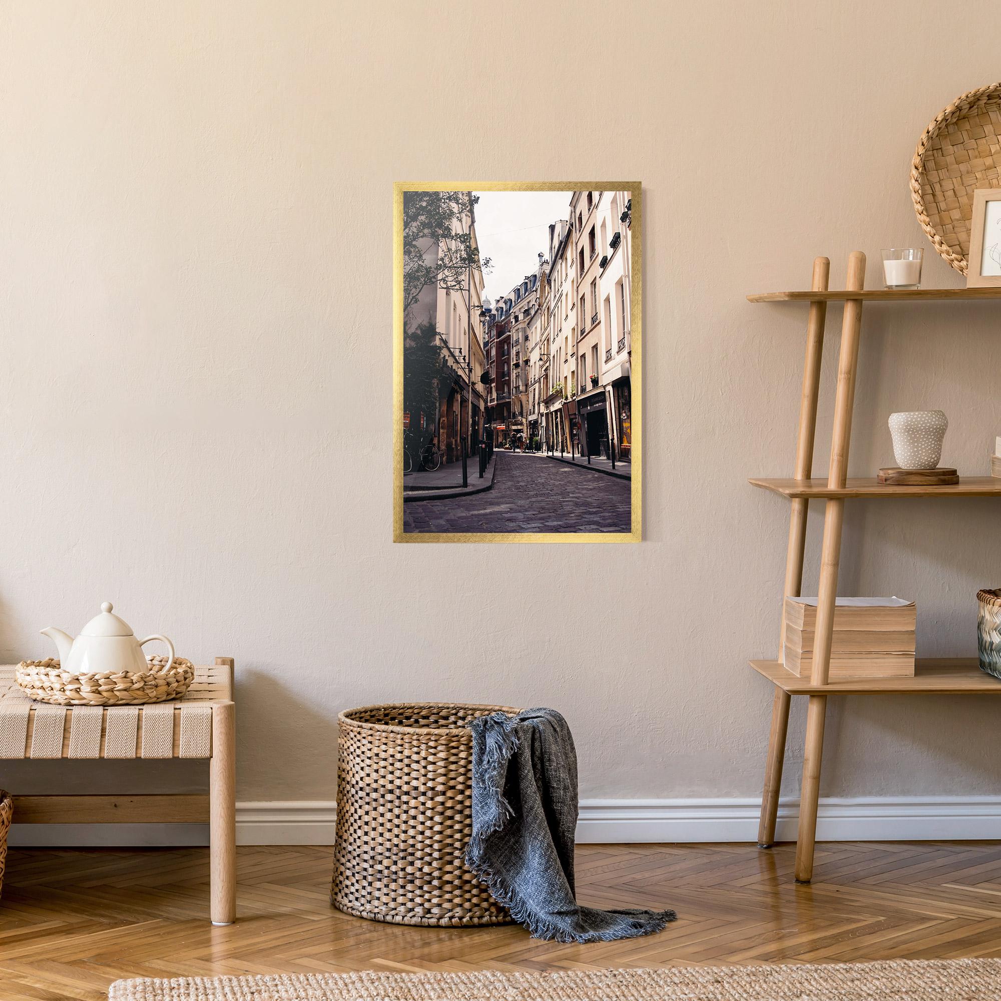 Poster Înrămat Paris Street mockup 9