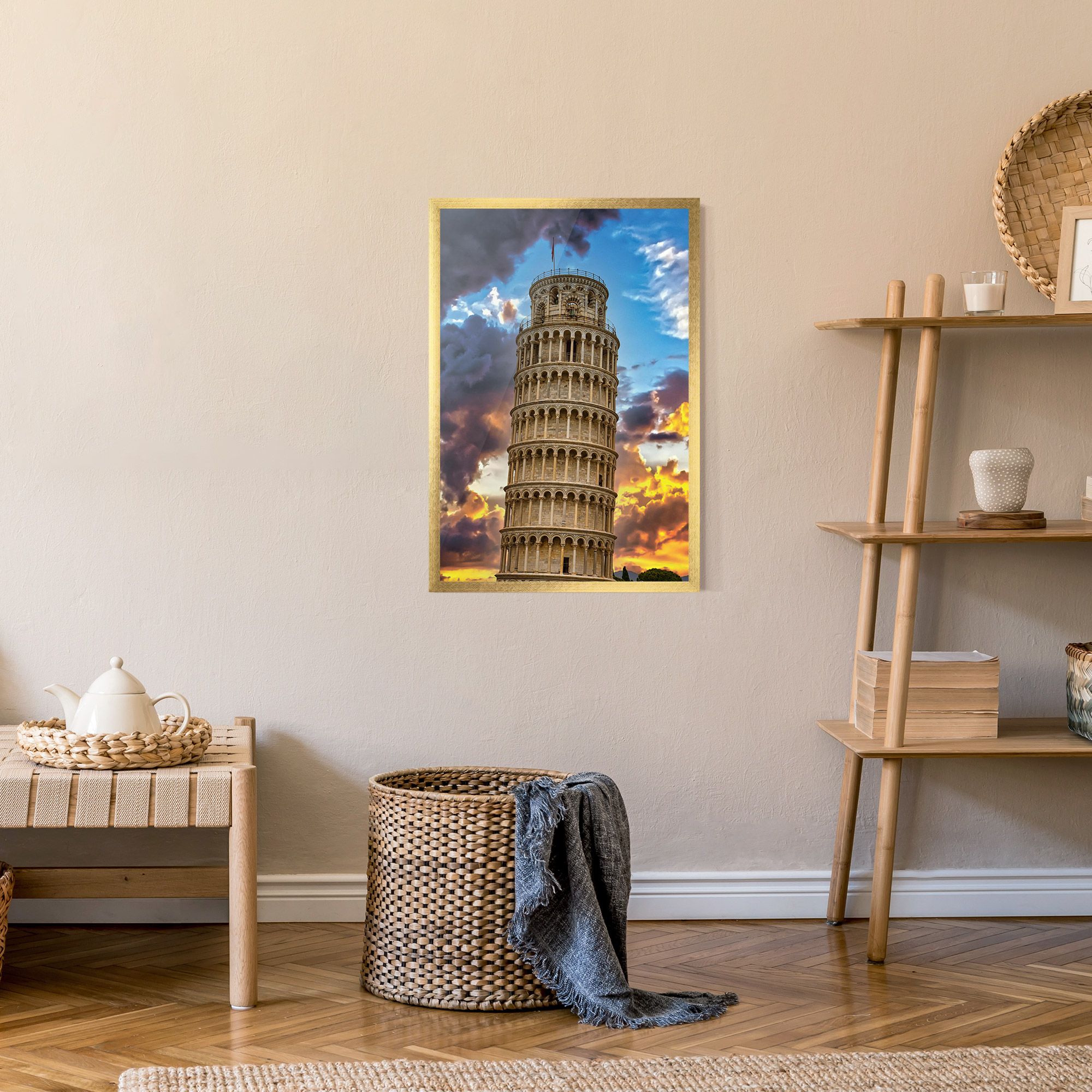 Tower Of Pisa Sunset mockup 9