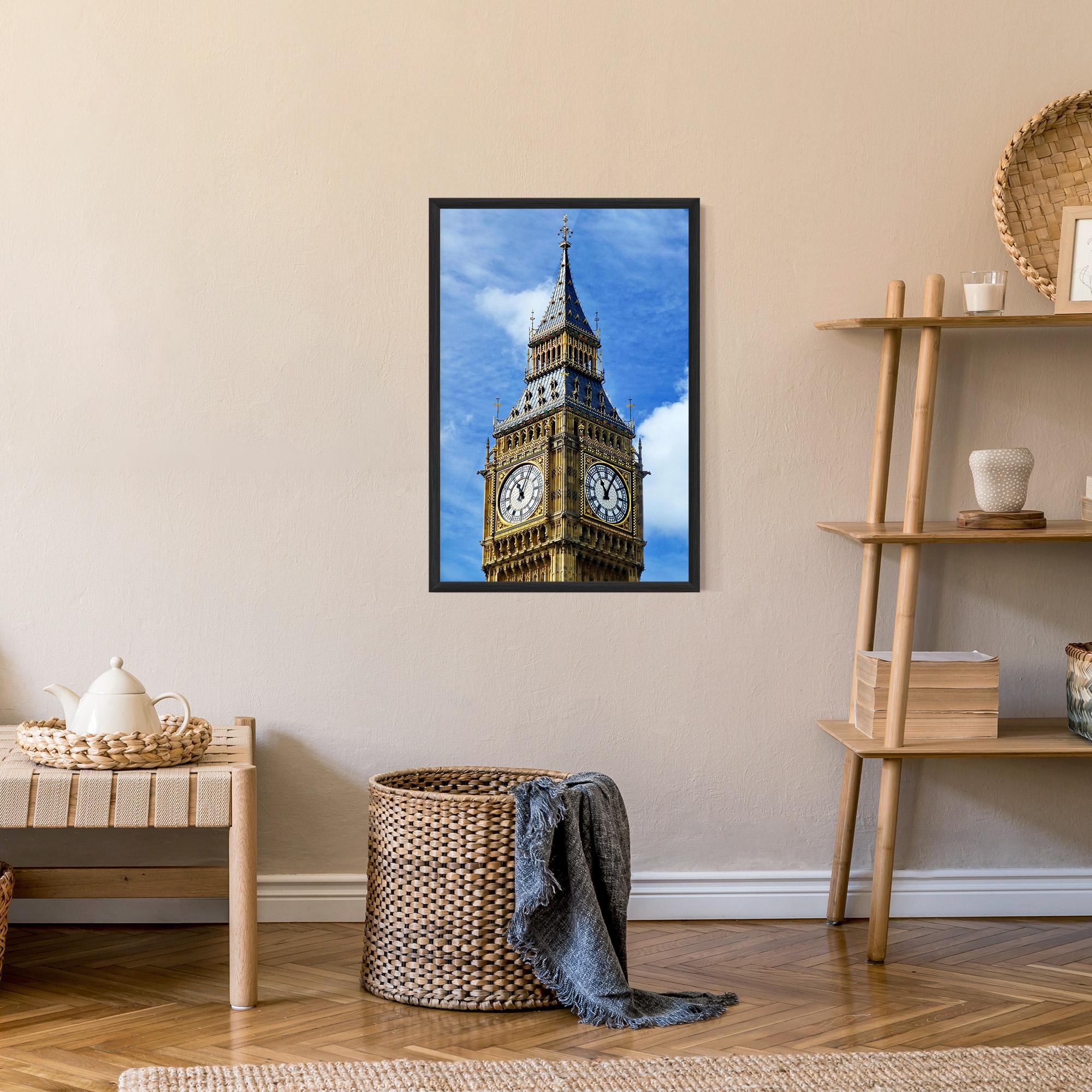 Poster Înrămat Big Ben mockup 9