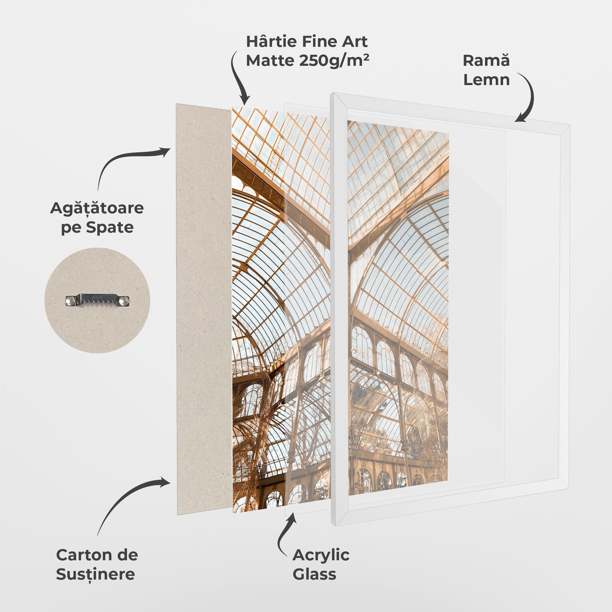 Poster Înrămat Crystal Palace mockup 1