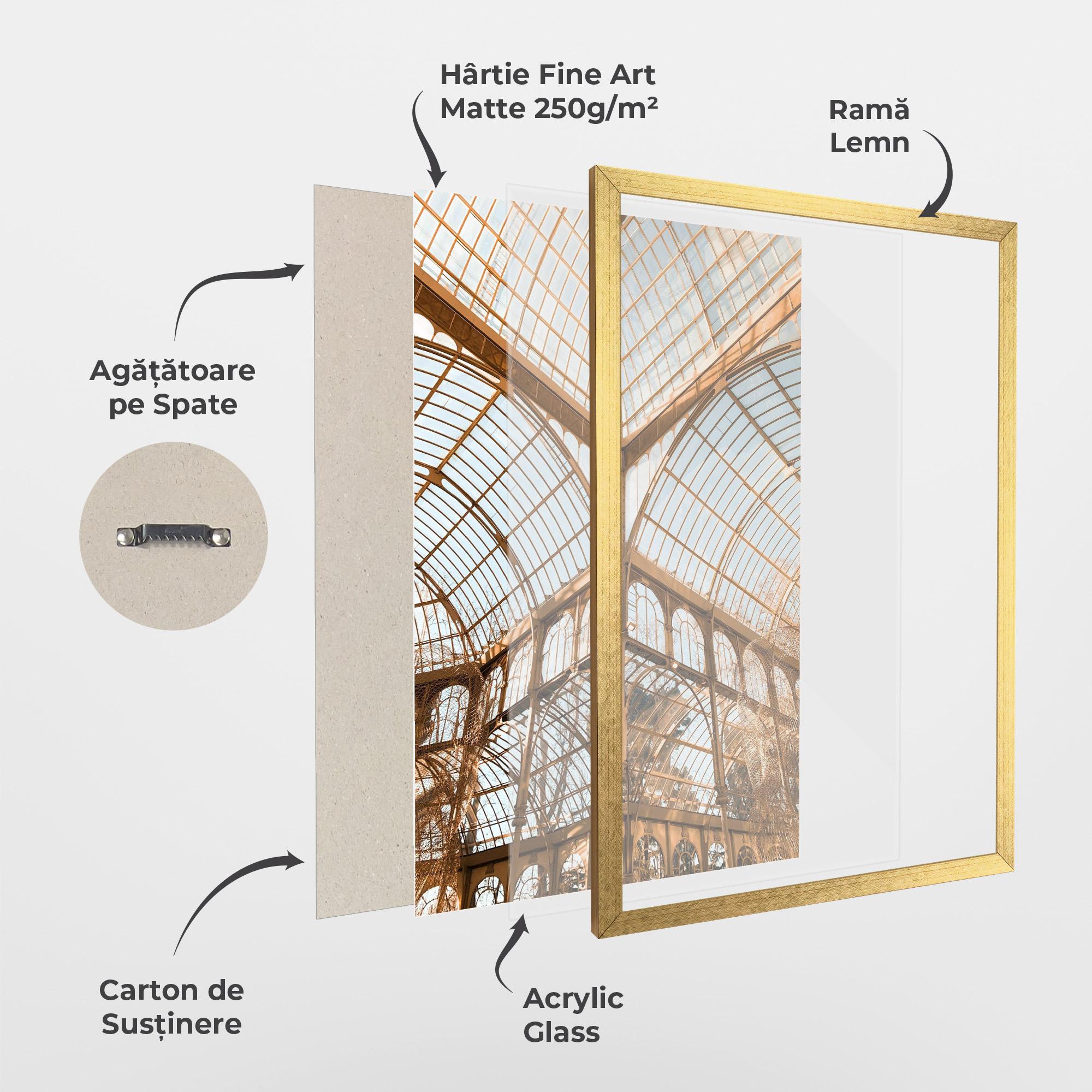 Poster Înrămat Crystal Palace mockup 1