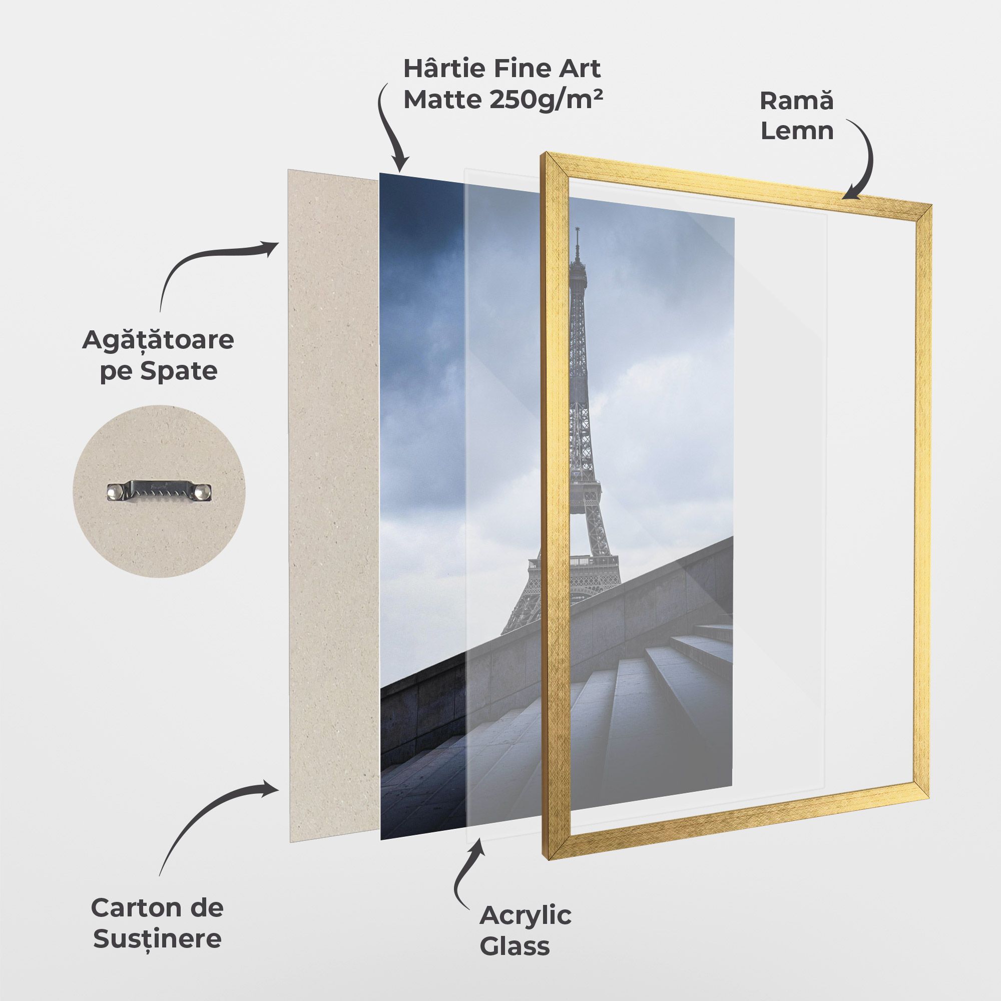 Eiffel Tower Stairs mockup 1