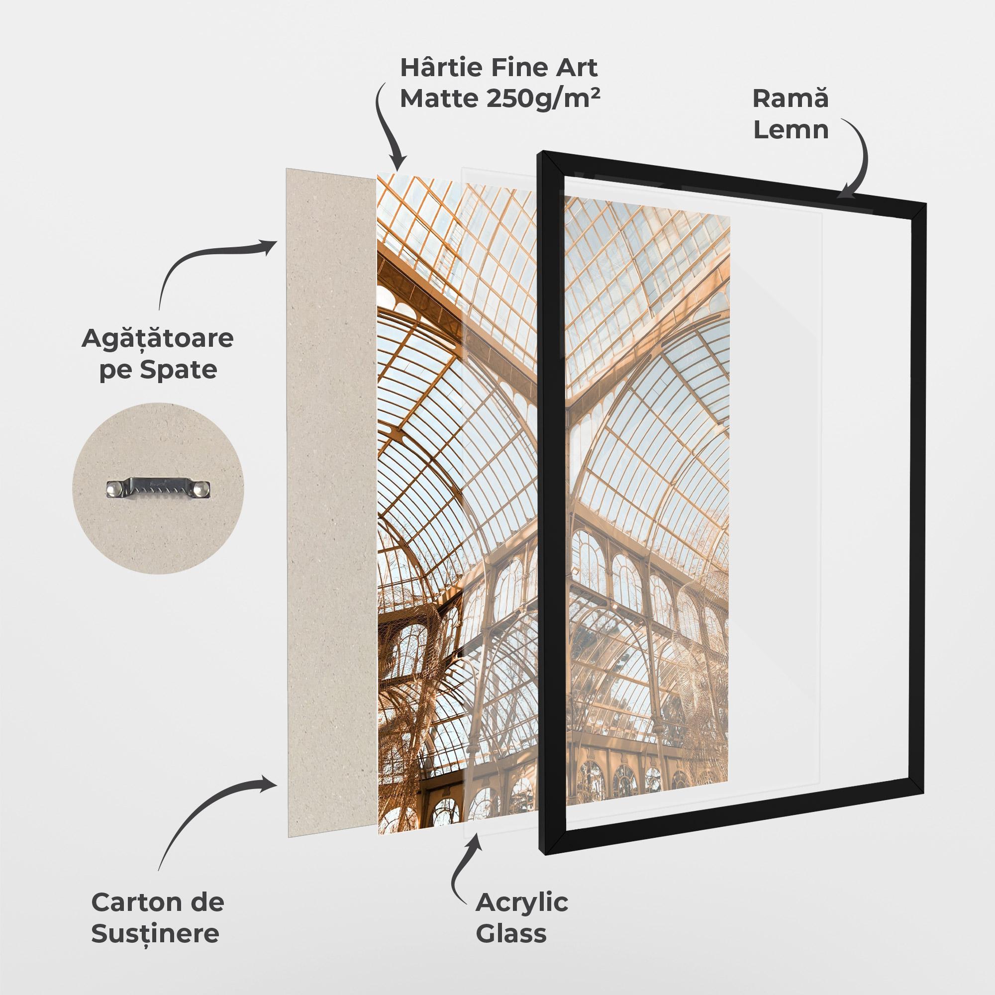 Poster Înrămat Crystal Palace mockup 1