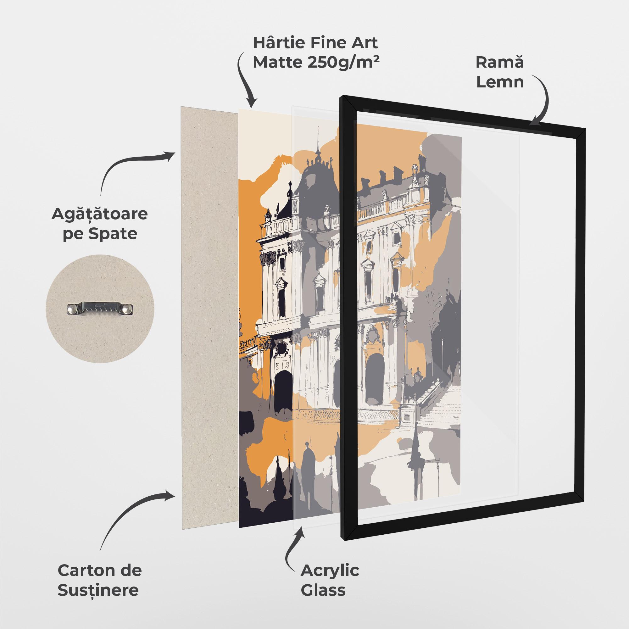 Poster Înrămat Palace Of Versailles mockup 1